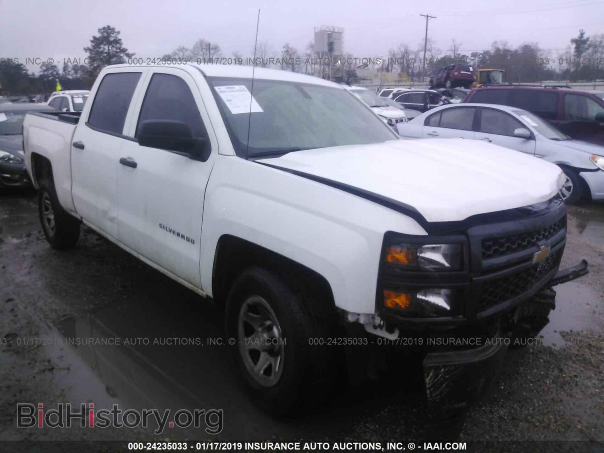 Фотография 3GCPCPECXEG255582 - CHEVROLET SILVERADO 2014