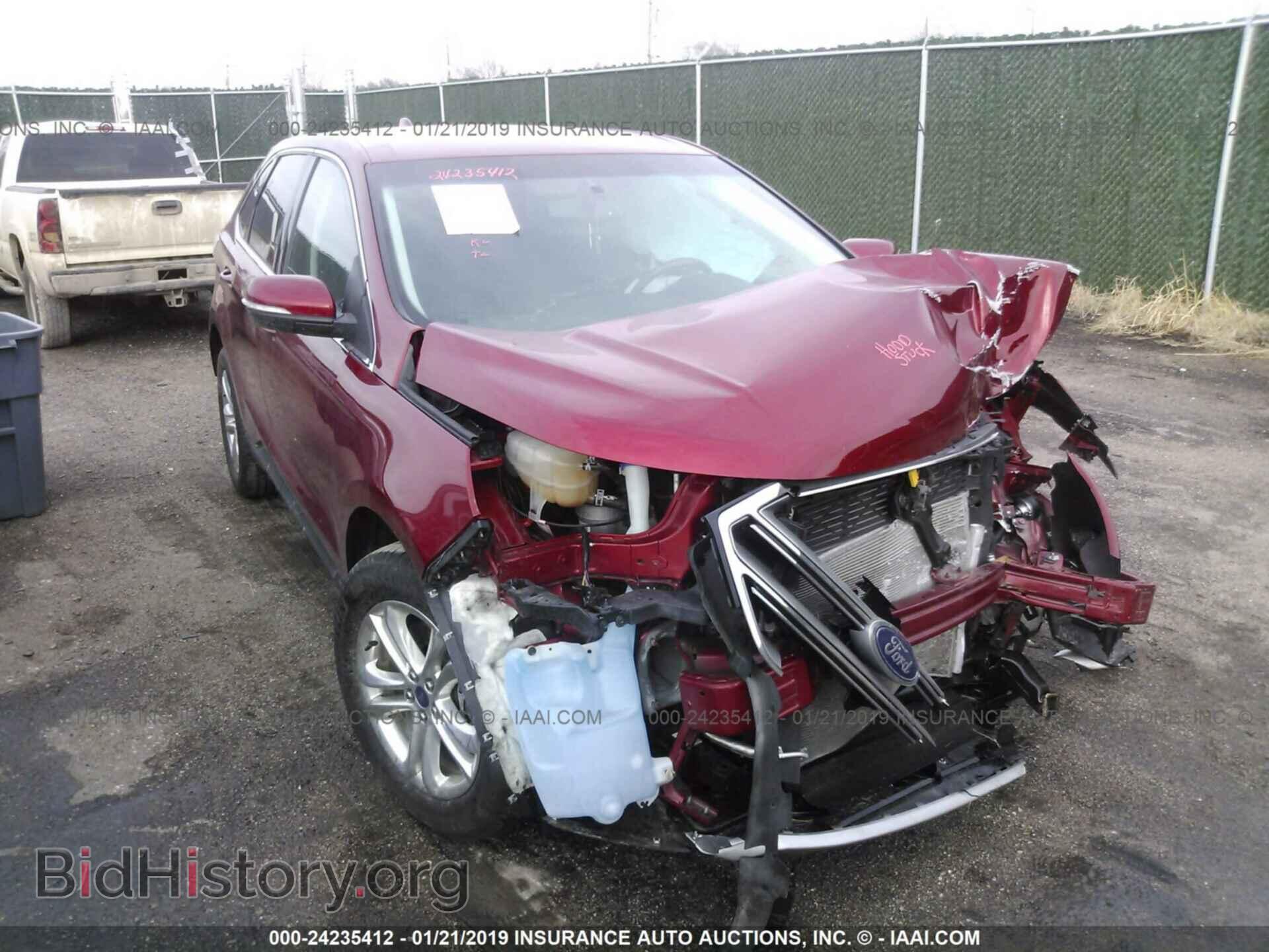 Фотография 2FMTK4J88FBB96047 - FORD EDGE 2015