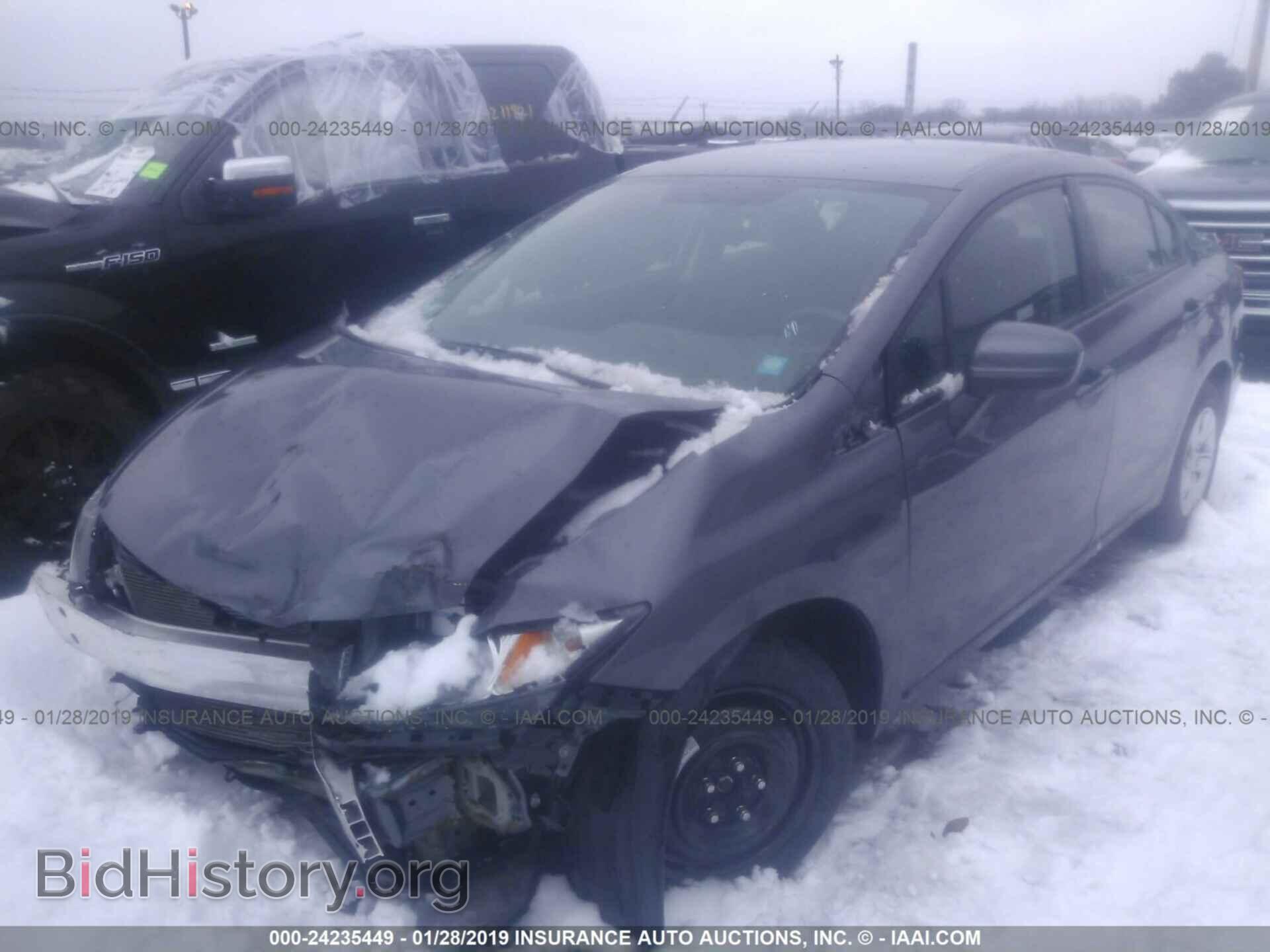2014 HONDA CIVIC - VIN: 19XFB2F52EE059035 - Фото 2
