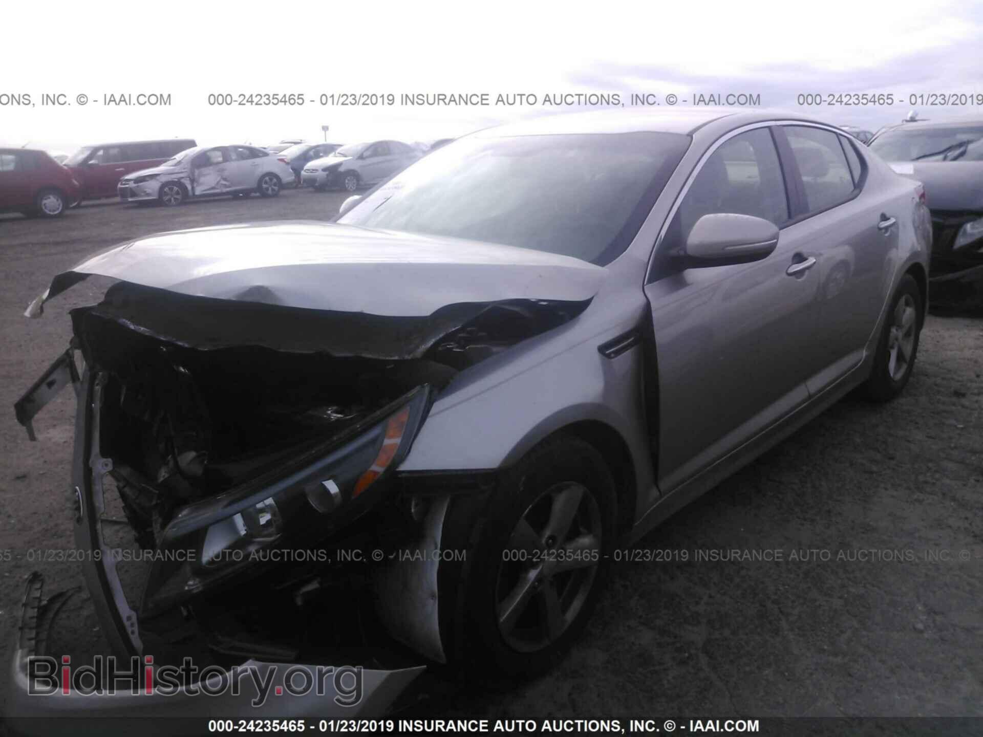2015 KIA OPTIMA - VIN: 5XXGM4A74FG374902 - Фото 2