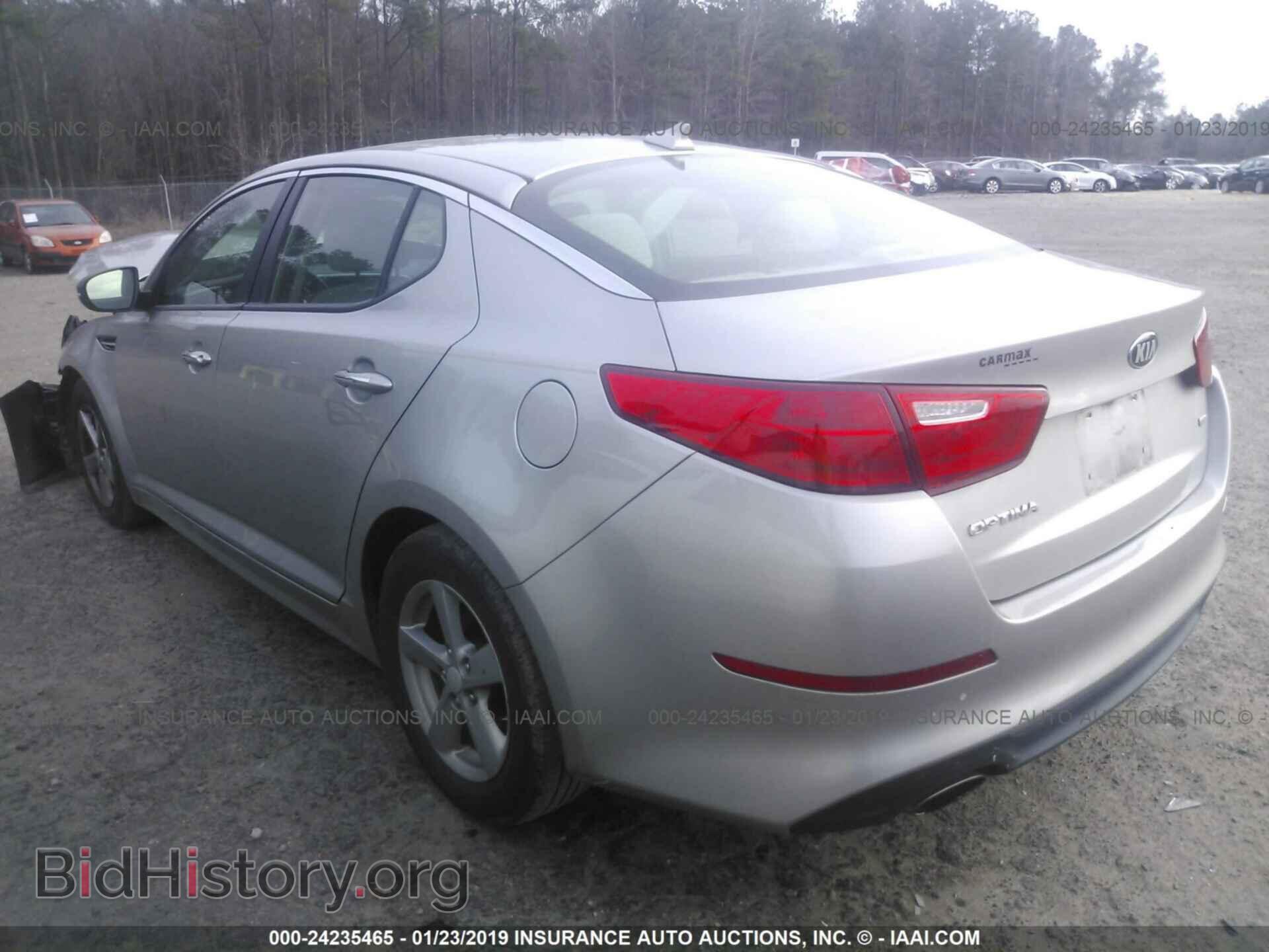 2015 KIA OPTIMA - VIN: 5XXGM4A74FG374902 - Фото 3