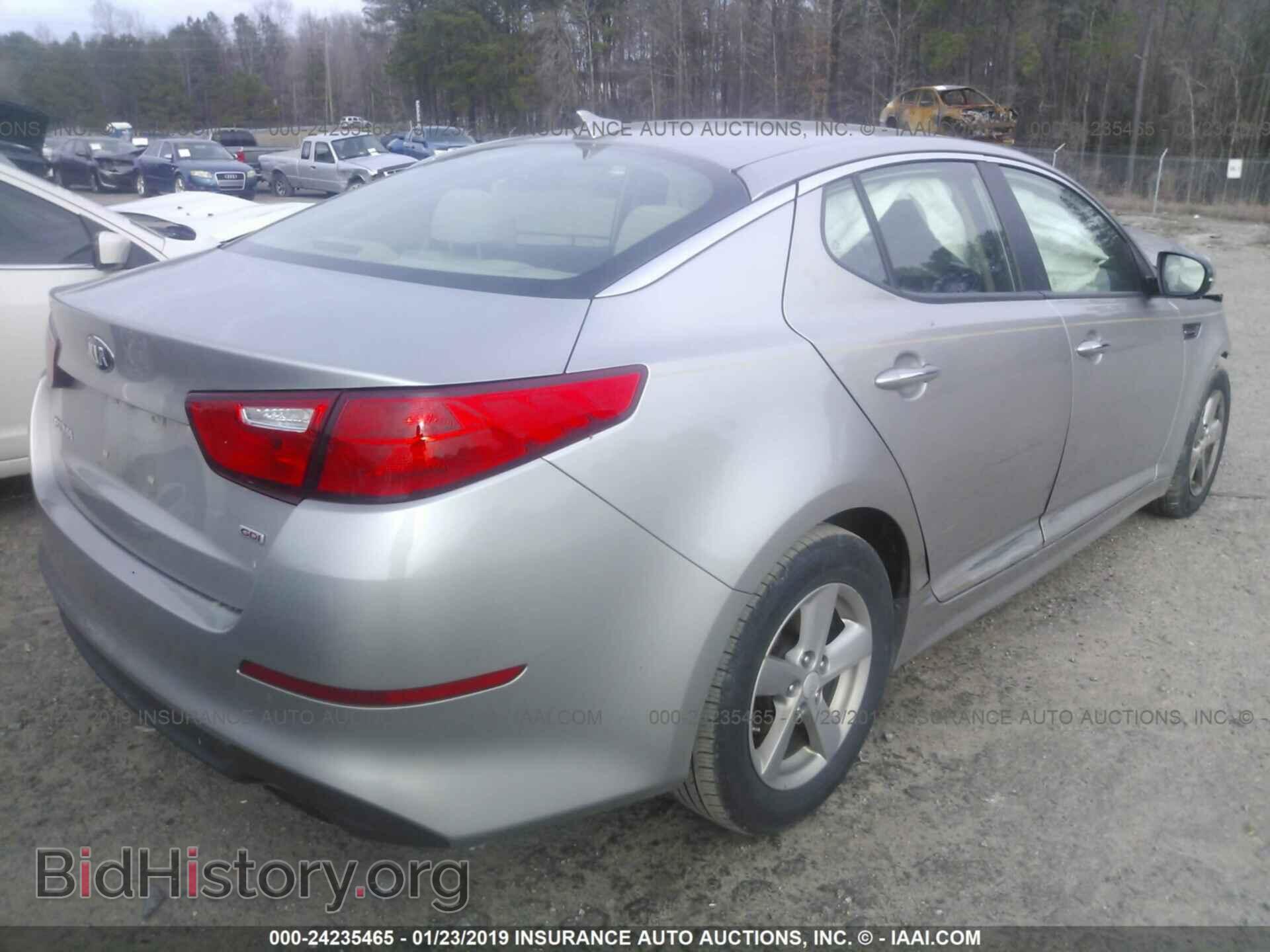 2015 KIA OPTIMA - VIN: 5XXGM4A74FG374902 - Фото 4