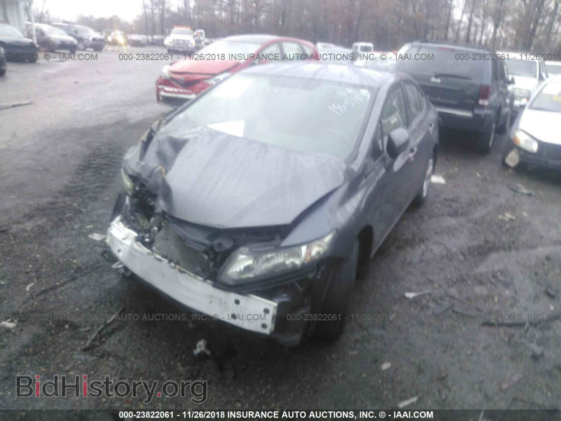 2014 HONDA CIVIC - VIN: 2HGFB2E58EH516163 - Photo 2