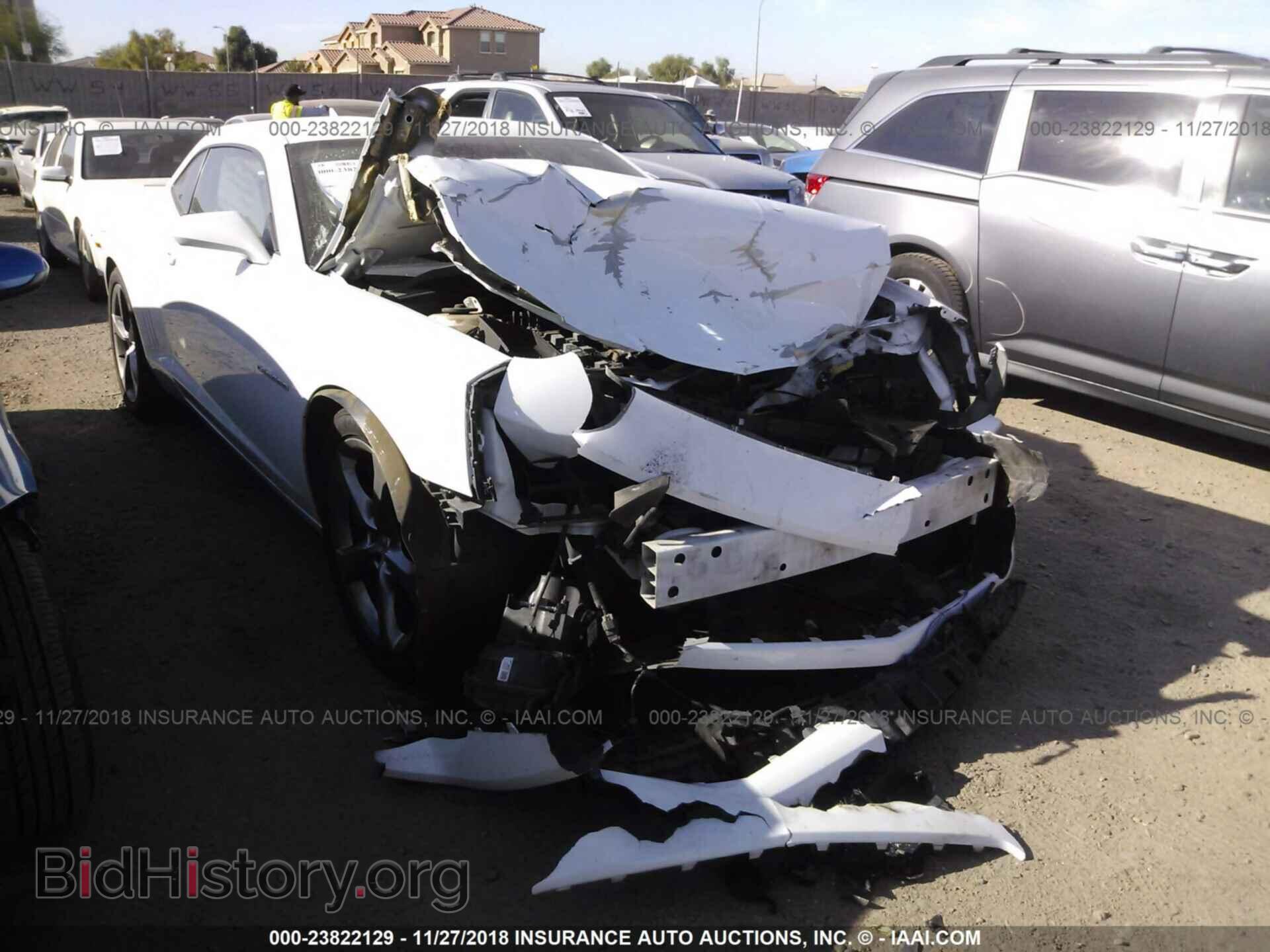Photo 2G1FB1E31D9164018 - CHEVROLET CAMARO 2013