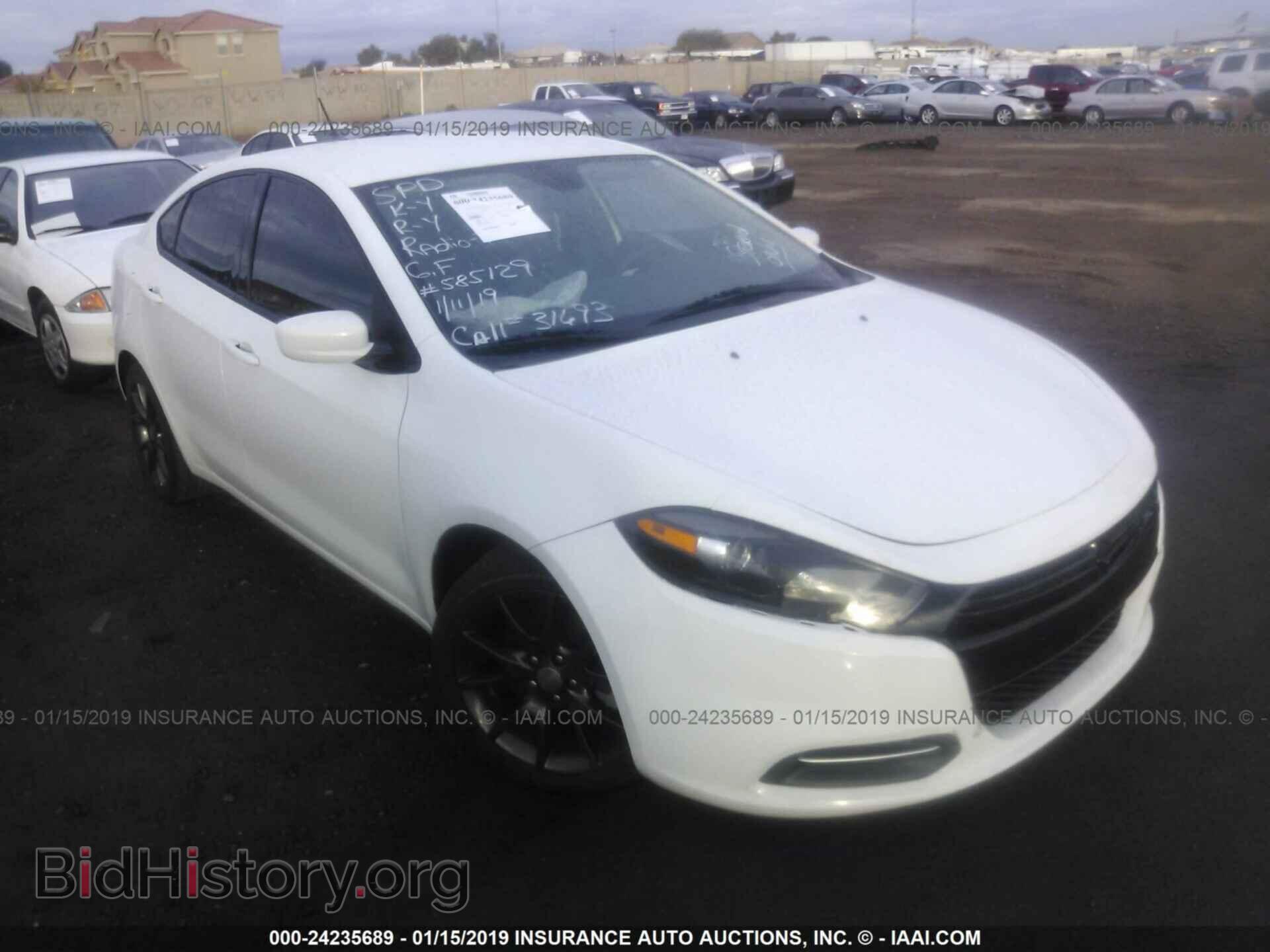 Photo 1C3CDFAA9GD585129 - DODGE DART 2016