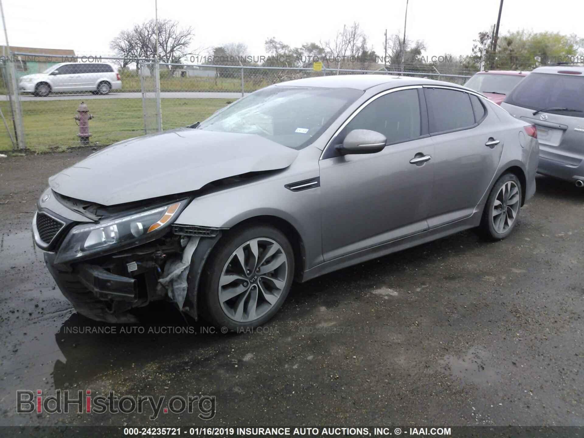 2015 KIA OPTIMA - VIN: 5XXGR4A79FG405420 - Фото 2