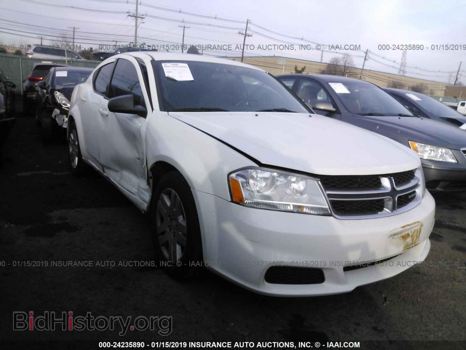 Фотография 1B3BD4FB9BN609110 - DODGE AVENGER 2011