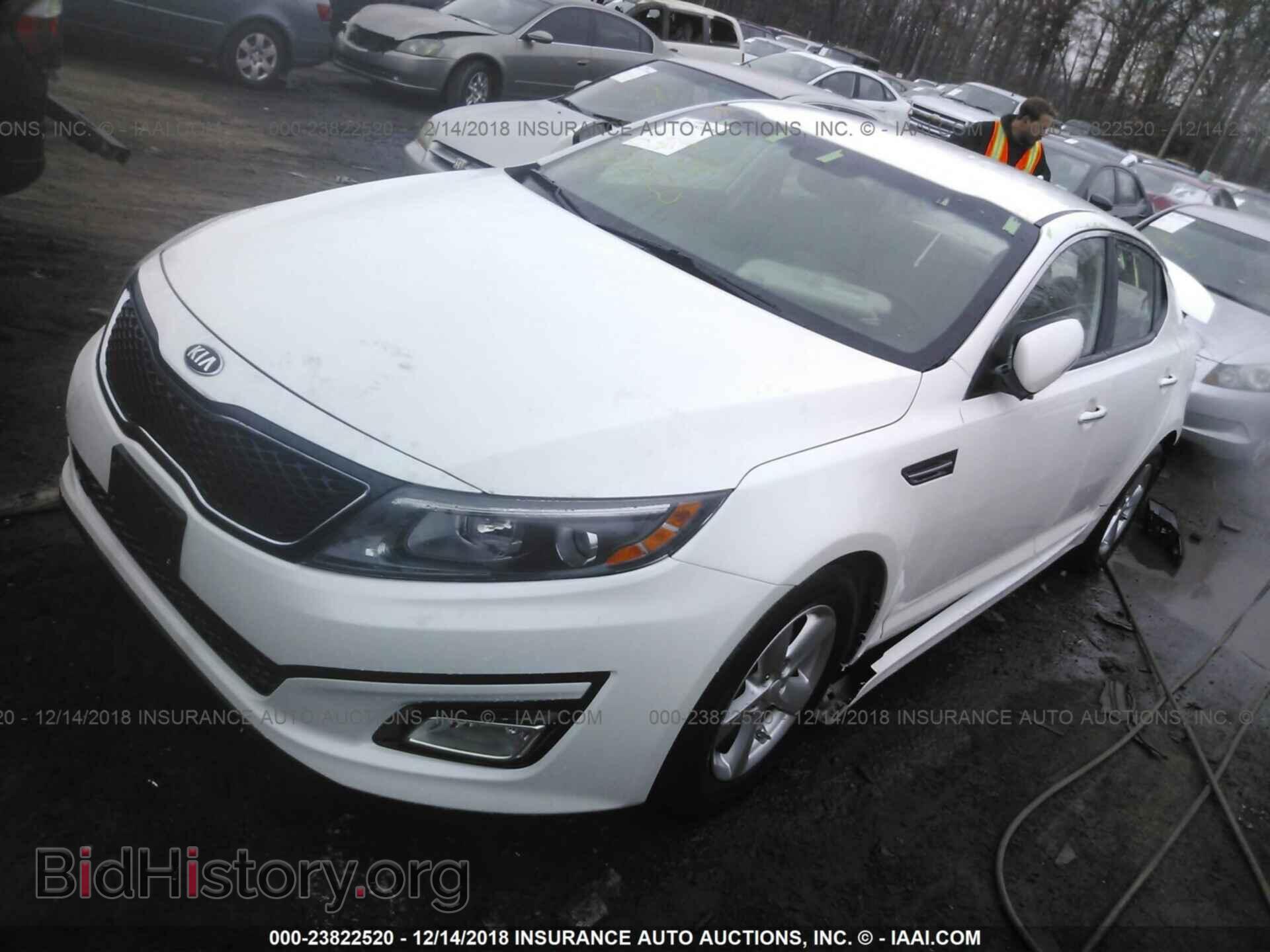 2014 KIA OPTIMA - VIN: KNAGM4A77E5468160 - Фото 2