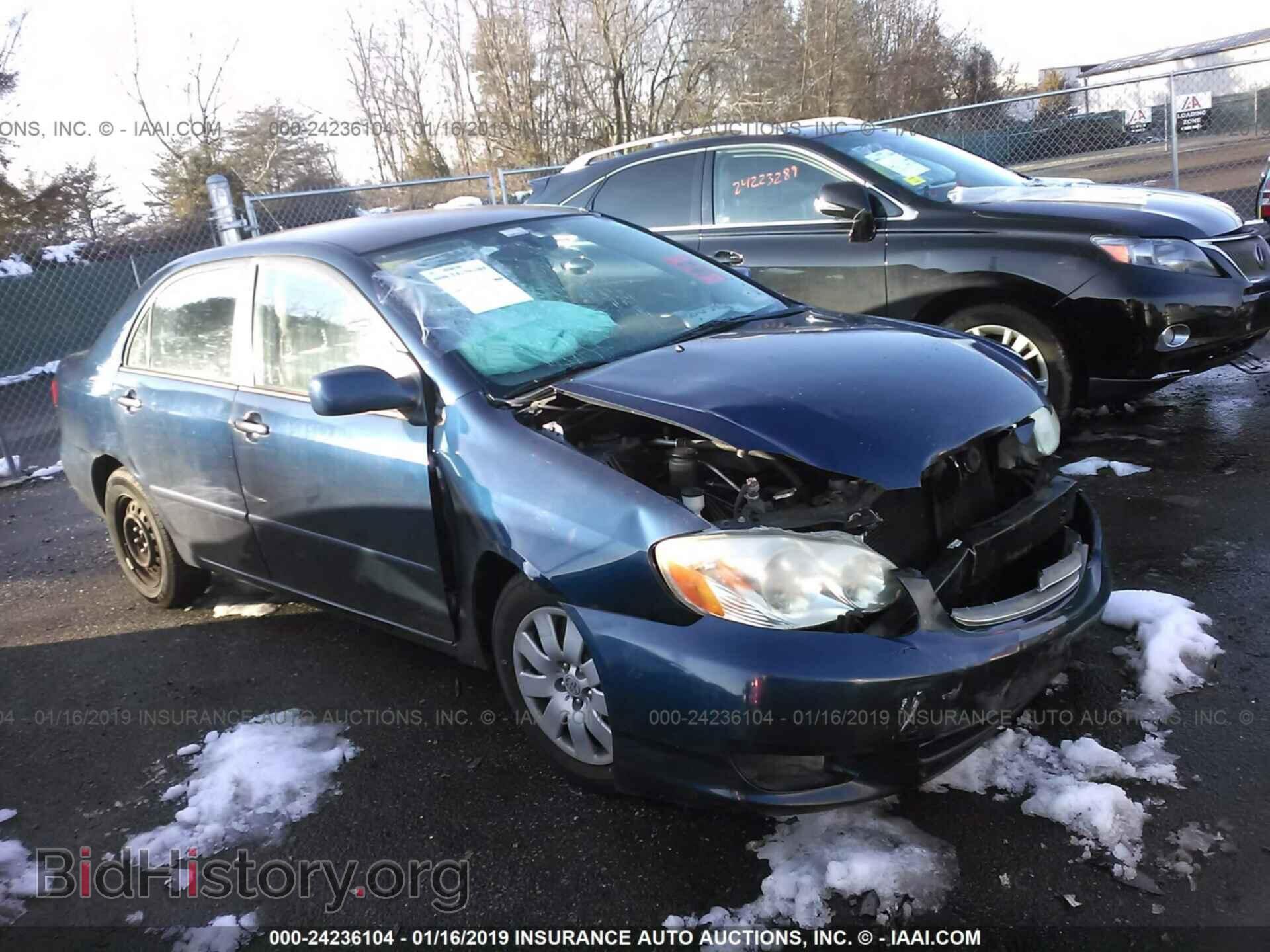 Фотография 2T1BR38E43C143639 - TOYOTA COROLLA 2003