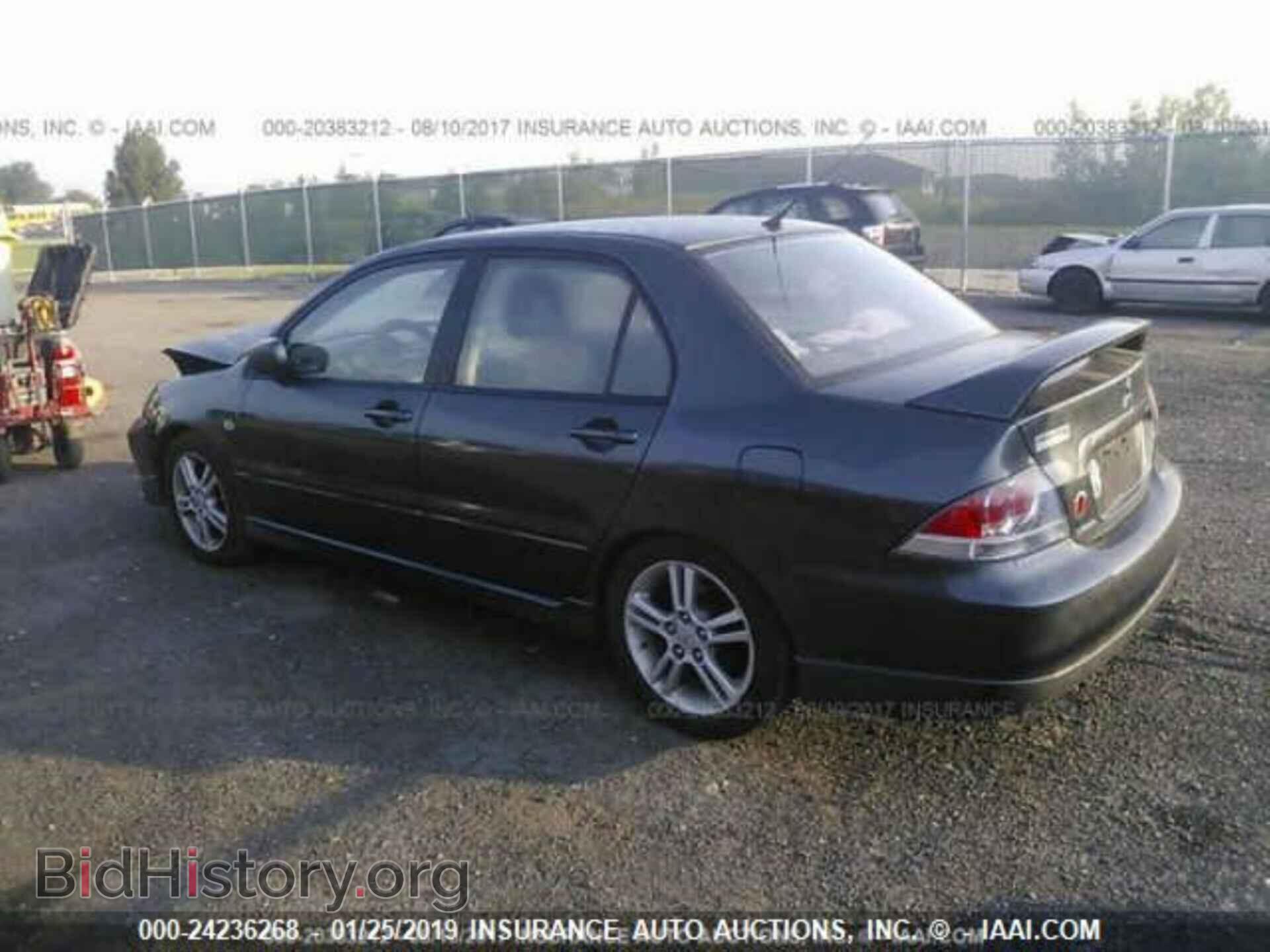 2004 MITSUBISHI LANCER - VIN: JA3AJ66F24U037015 - Фото 3