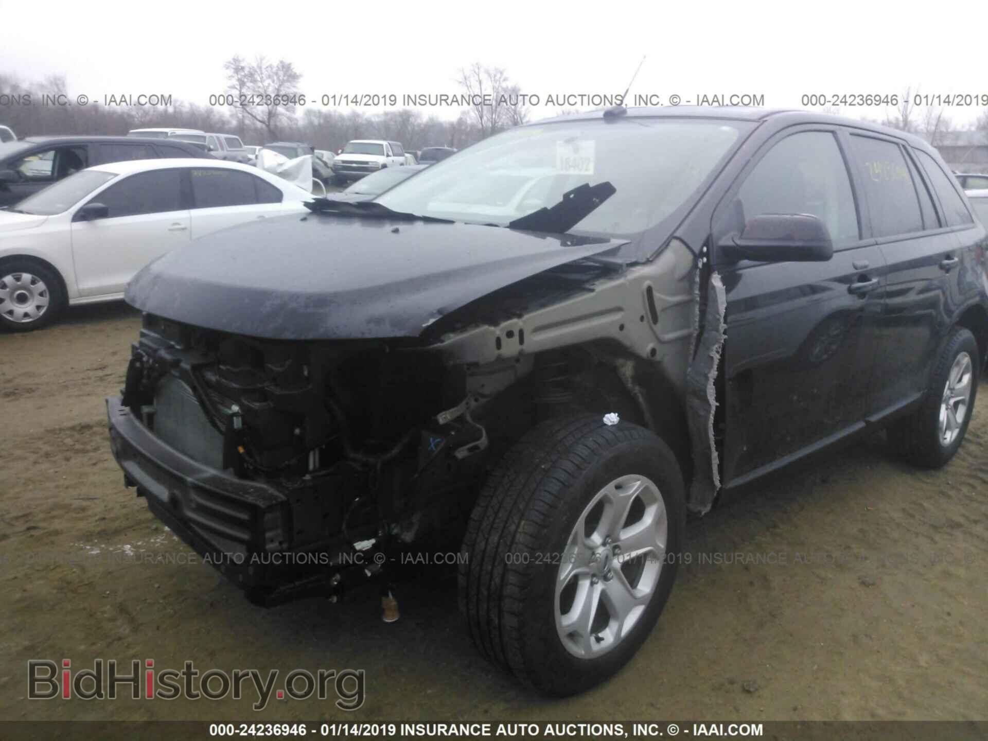 2014 FORD EDGE - VIN: 2FMDK4JC8EBB66747 - Фото 2