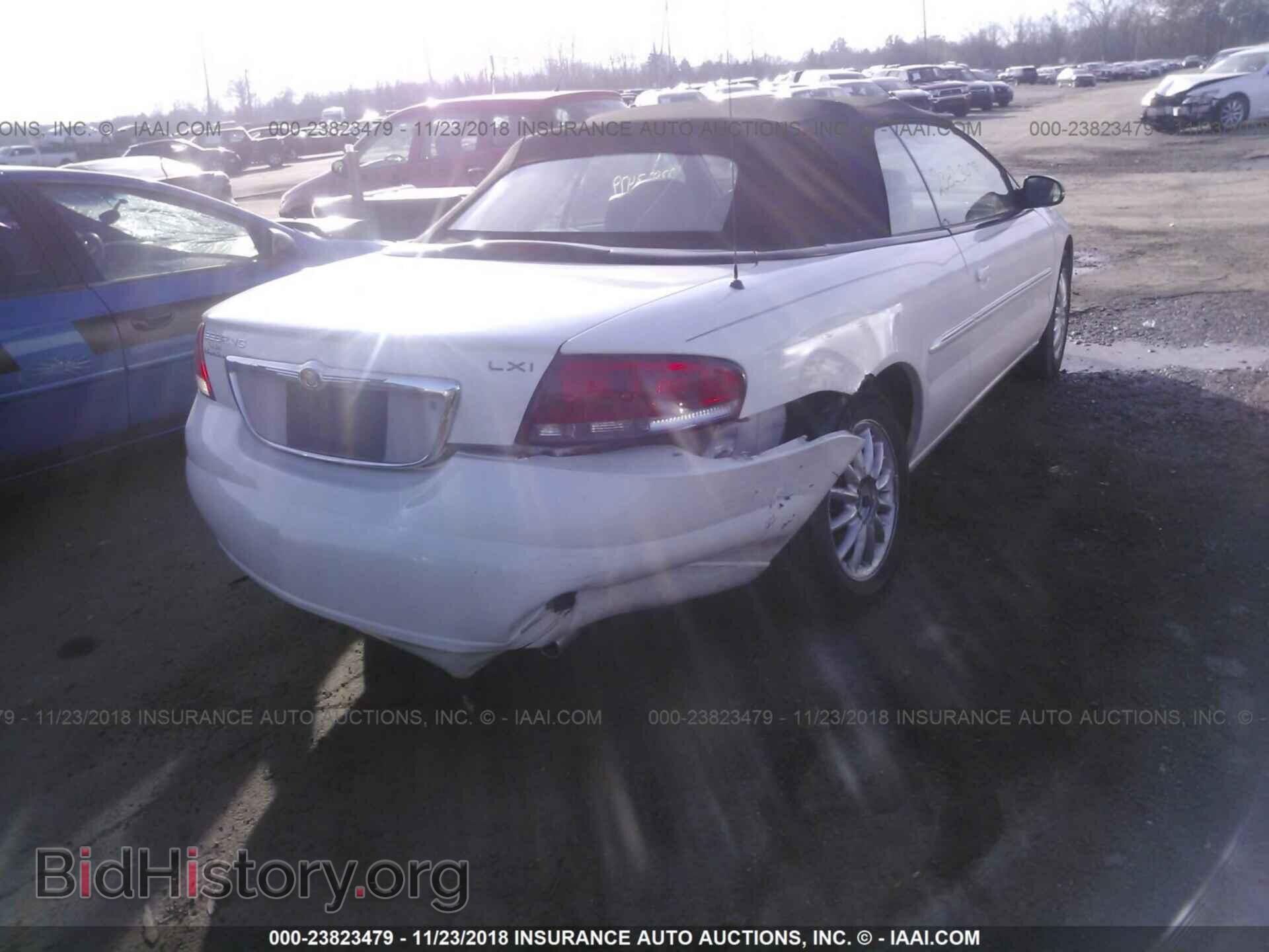2002 CHRYSLER SEBRING - VIN: 1C3EL55R52N343575 - Photo 4