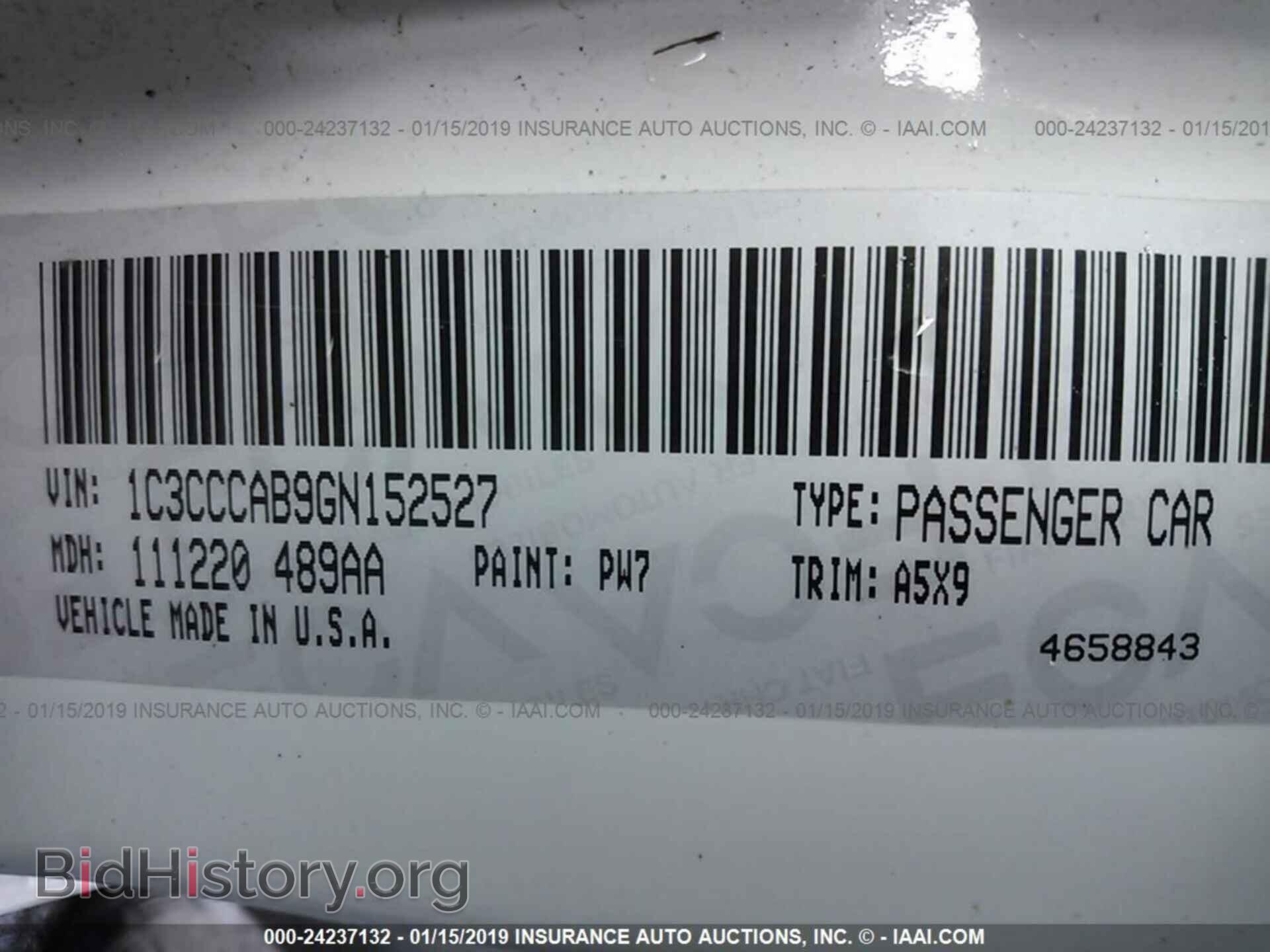 2016 CHRYSLER 200 - VIN: 1C3CCCAB9GN152527 - Photo 9