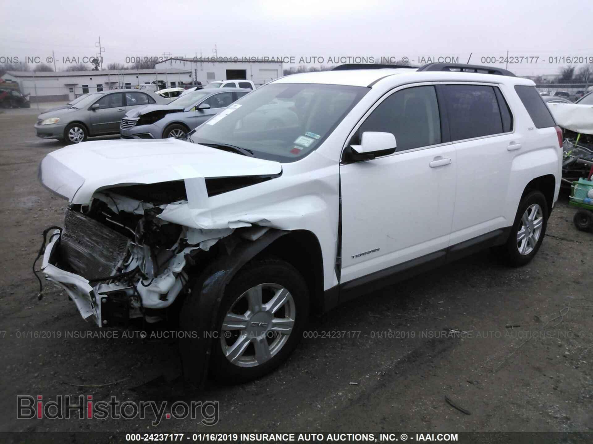 2014 GMC TERRAIN - VIN: 2GKFLXE37E6296084 - Фото 2