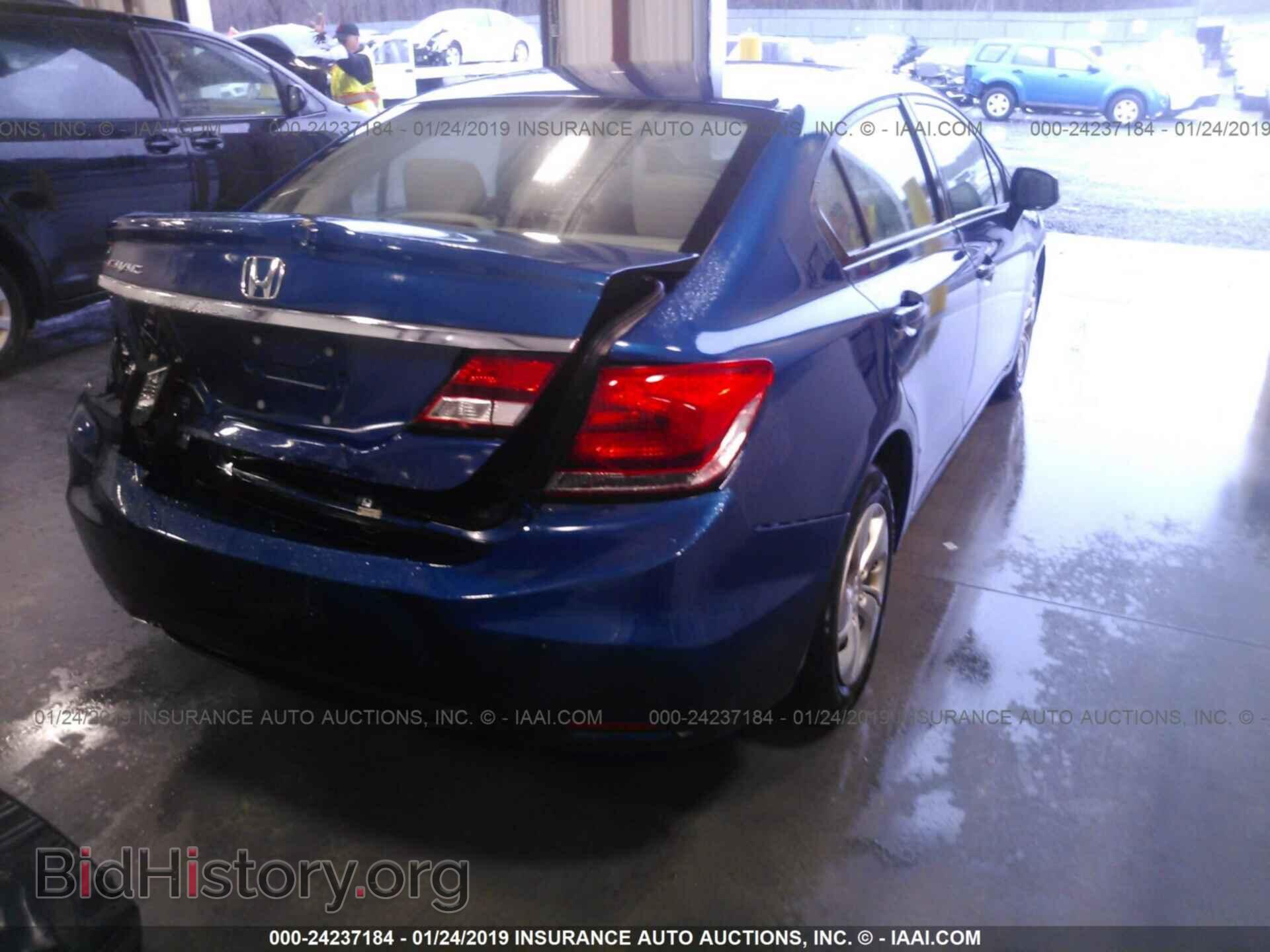 2013 HONDA CIVIC - VIN: 19XFB2F57DE285117 - Фото 4