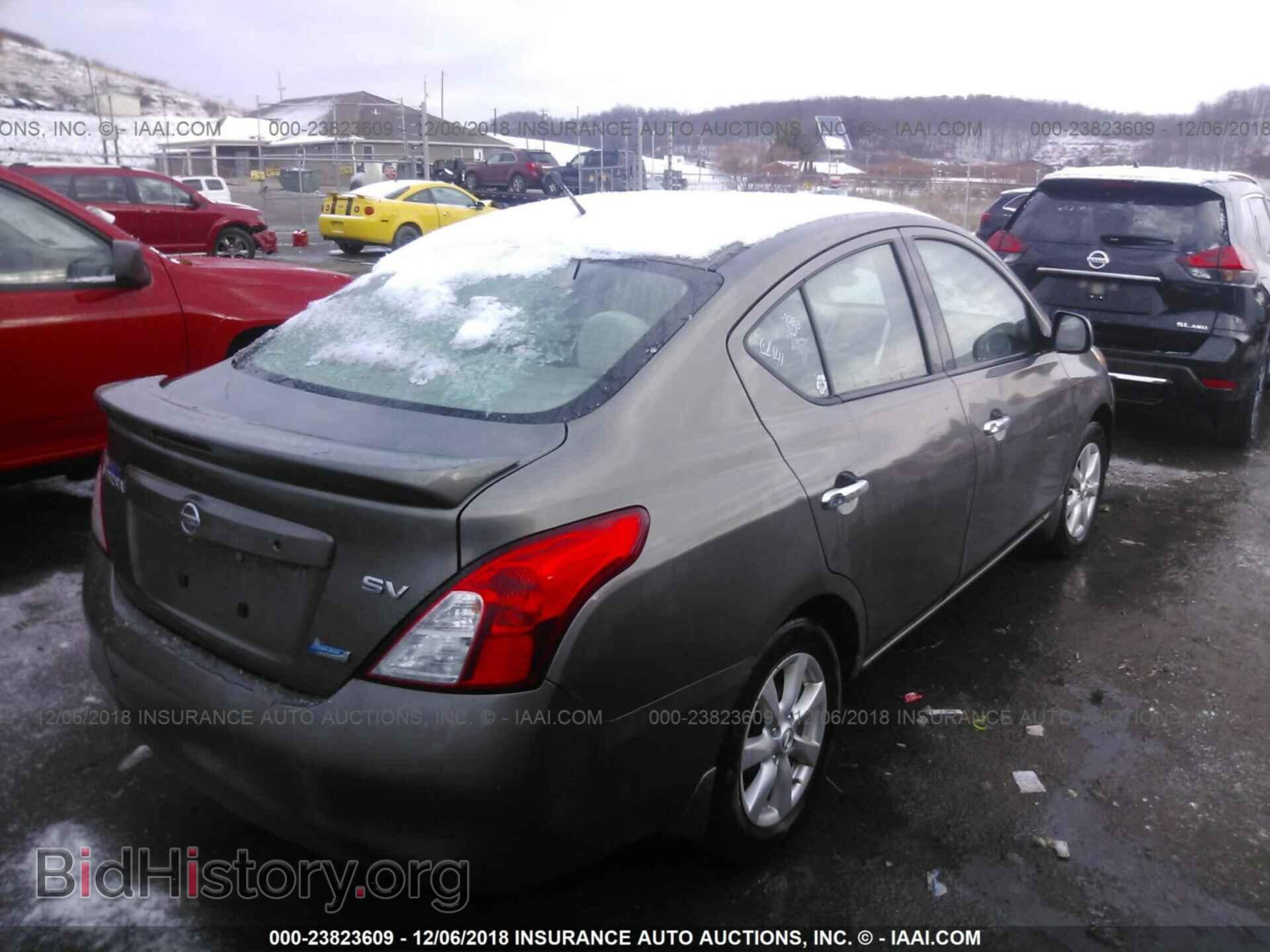 2014 NISSAN VERSA - VIN: 3N1CN7AP8EL856792 - Фото 4