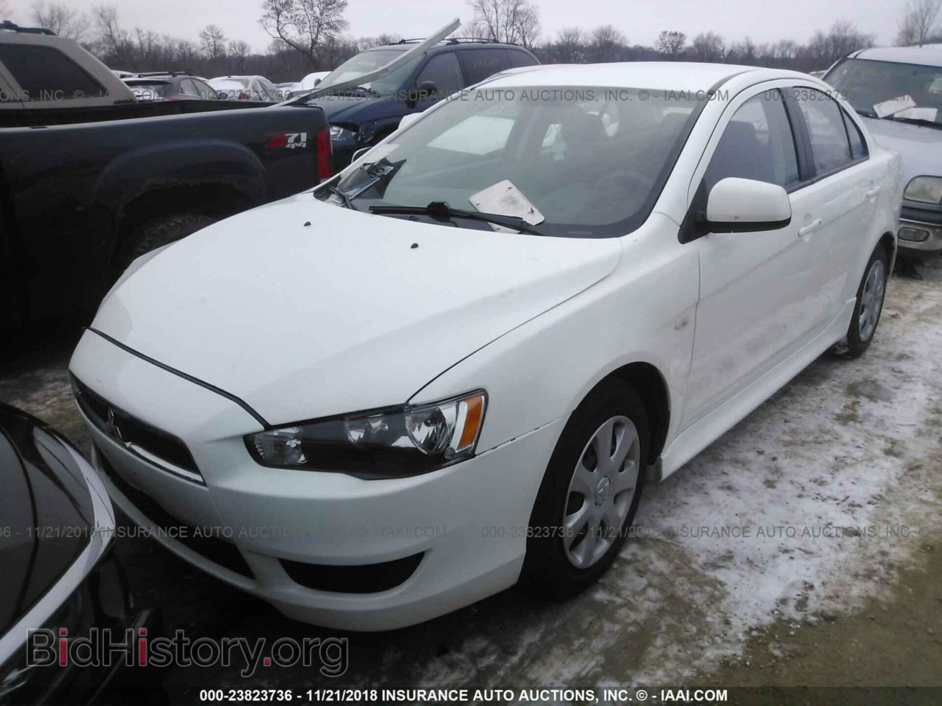 2014 MITSUBISHI LANCER - VIN: JA32U2FU6EU020108 - Фото 2