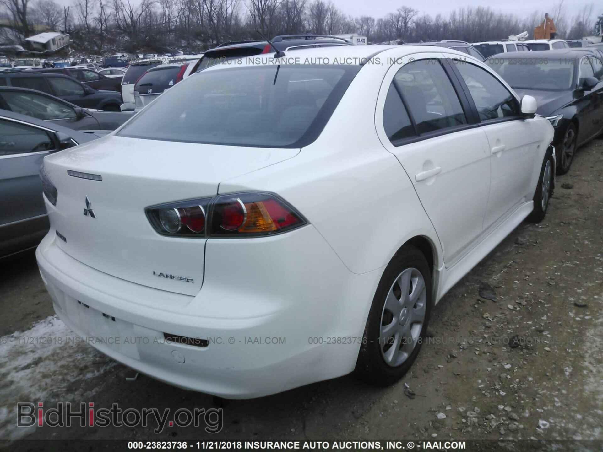 2014 MITSUBISHI LANCER - VIN: JA32U2FU6EU020108 - Фото 4