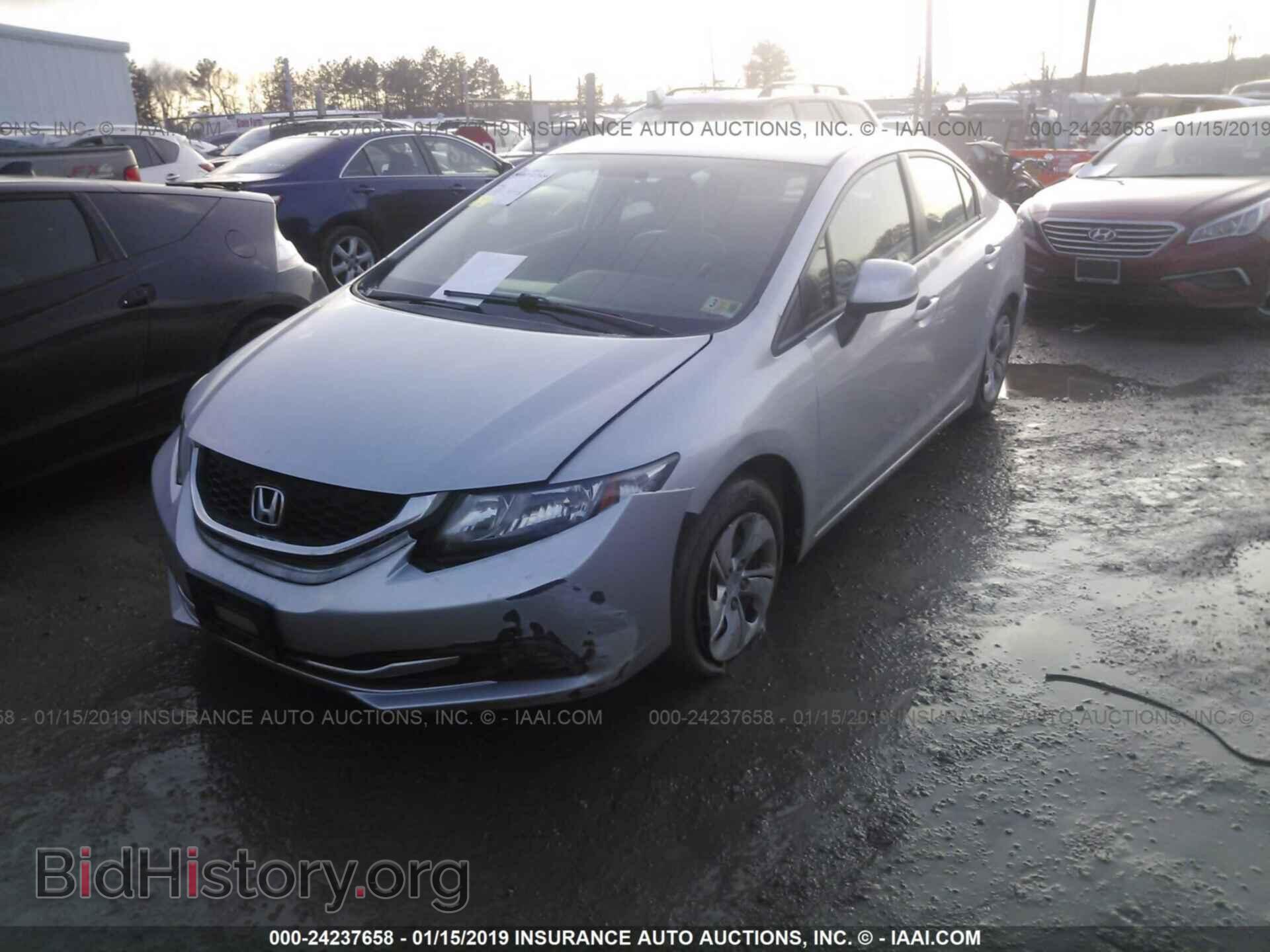 2013 HONDA CIVIC - VIN: 2HGFB2F55DH548680 - Фото 2