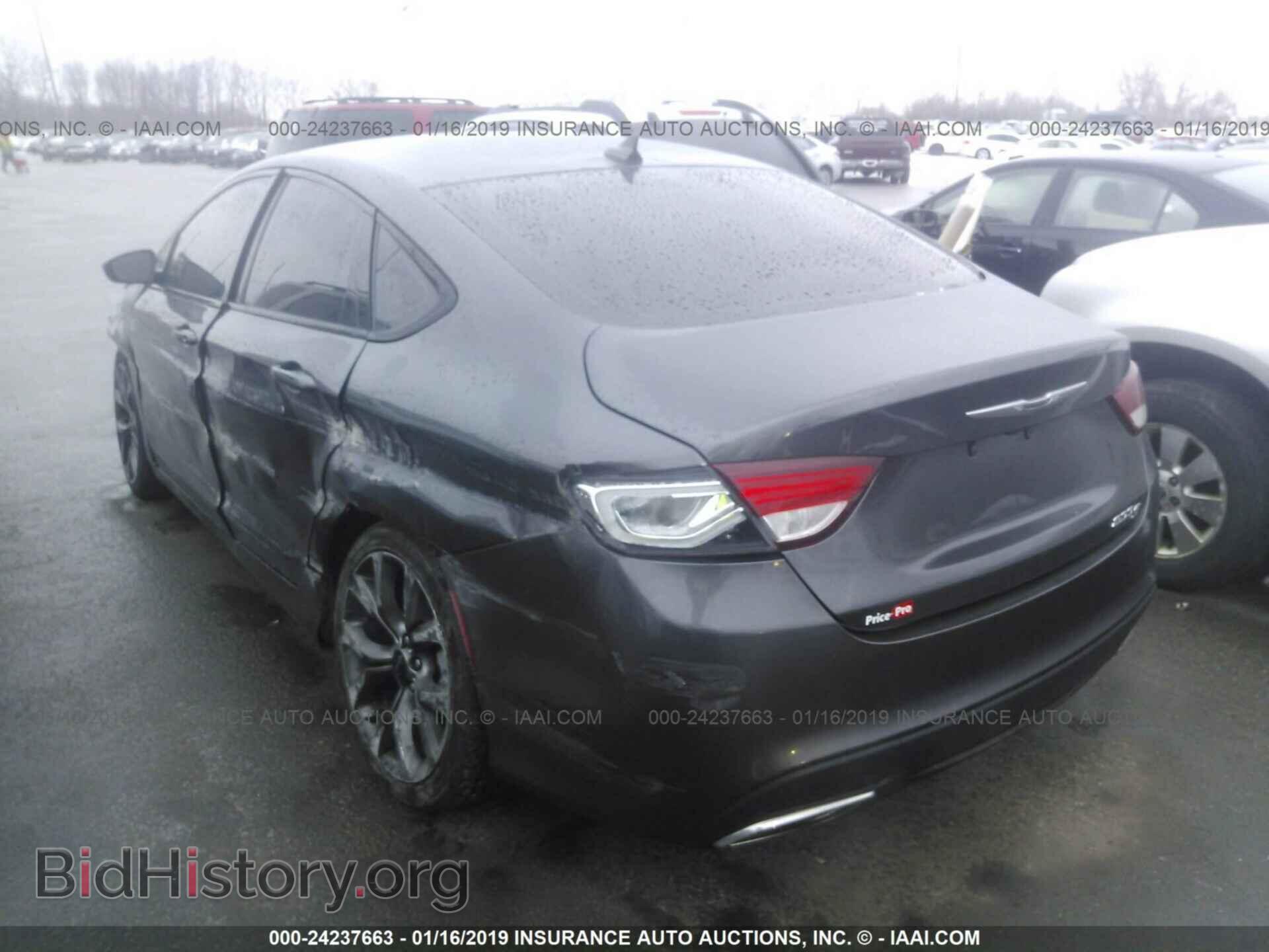 2016 CHRYSLER 200 - VIN: 1C3CCCBB0GN117034 - Фото 3