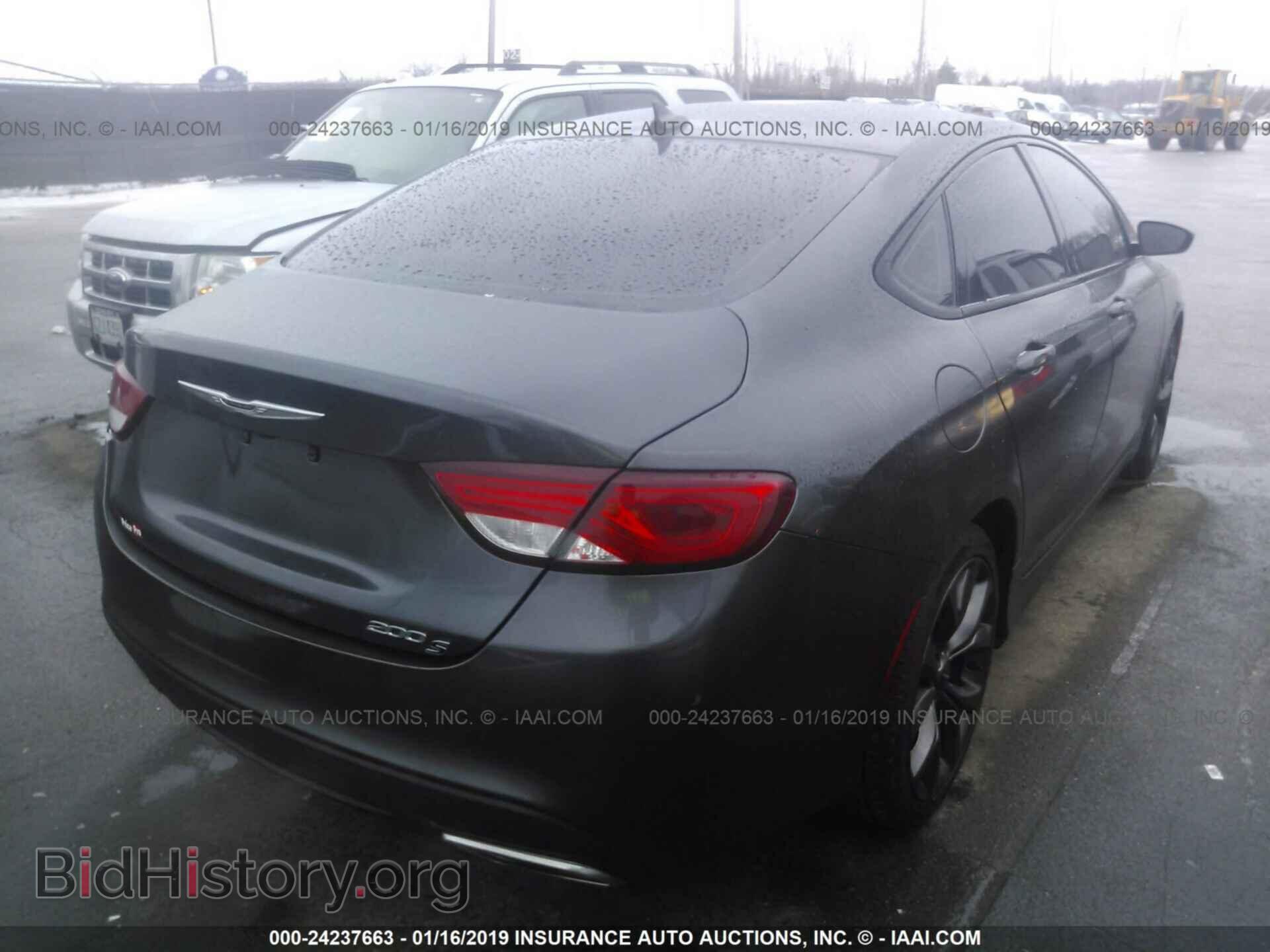2016 CHRYSLER 200 - VIN: 1C3CCCBB0GN117034 - Фото 4