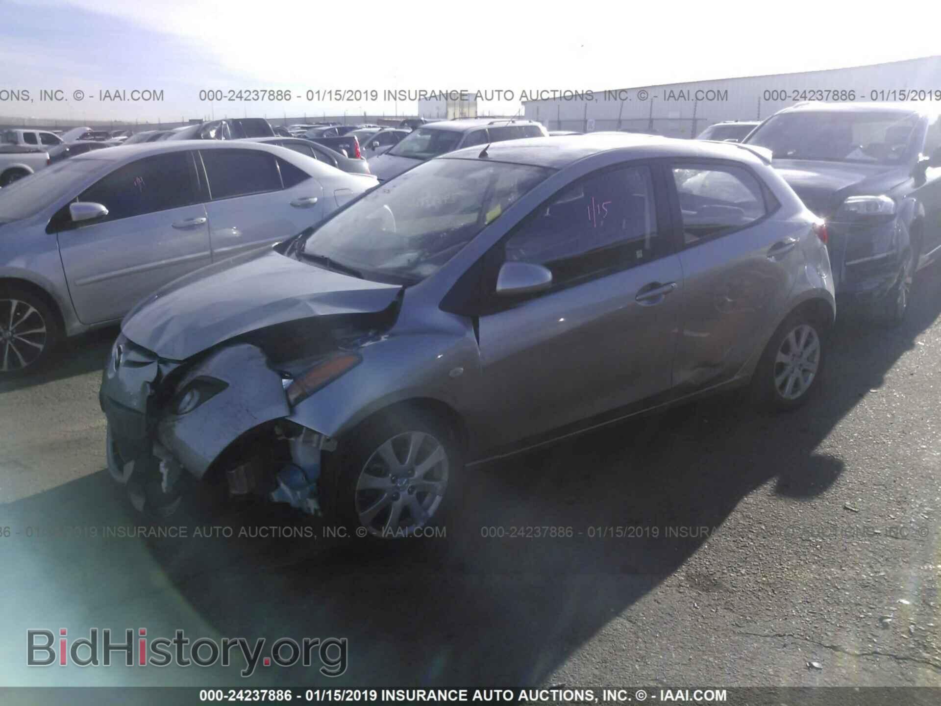 2012 MAZDA MAZDA2 - VIN: JM1DE1LY6C0134218 - Photo 2