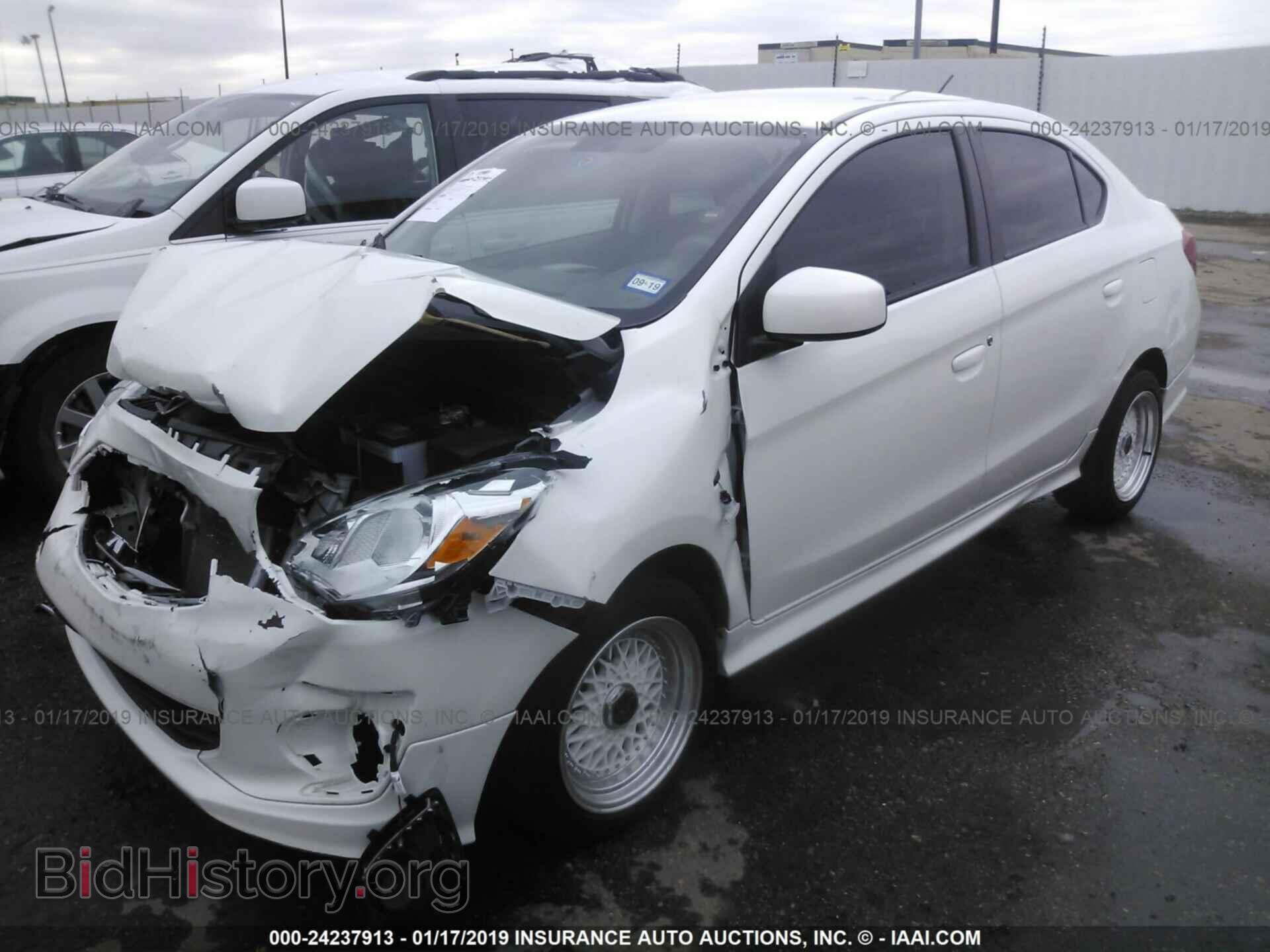 2017 MITSUBISHI MIRAGE - VIN: ML32F3FJ4HH003556 - Фото 2
