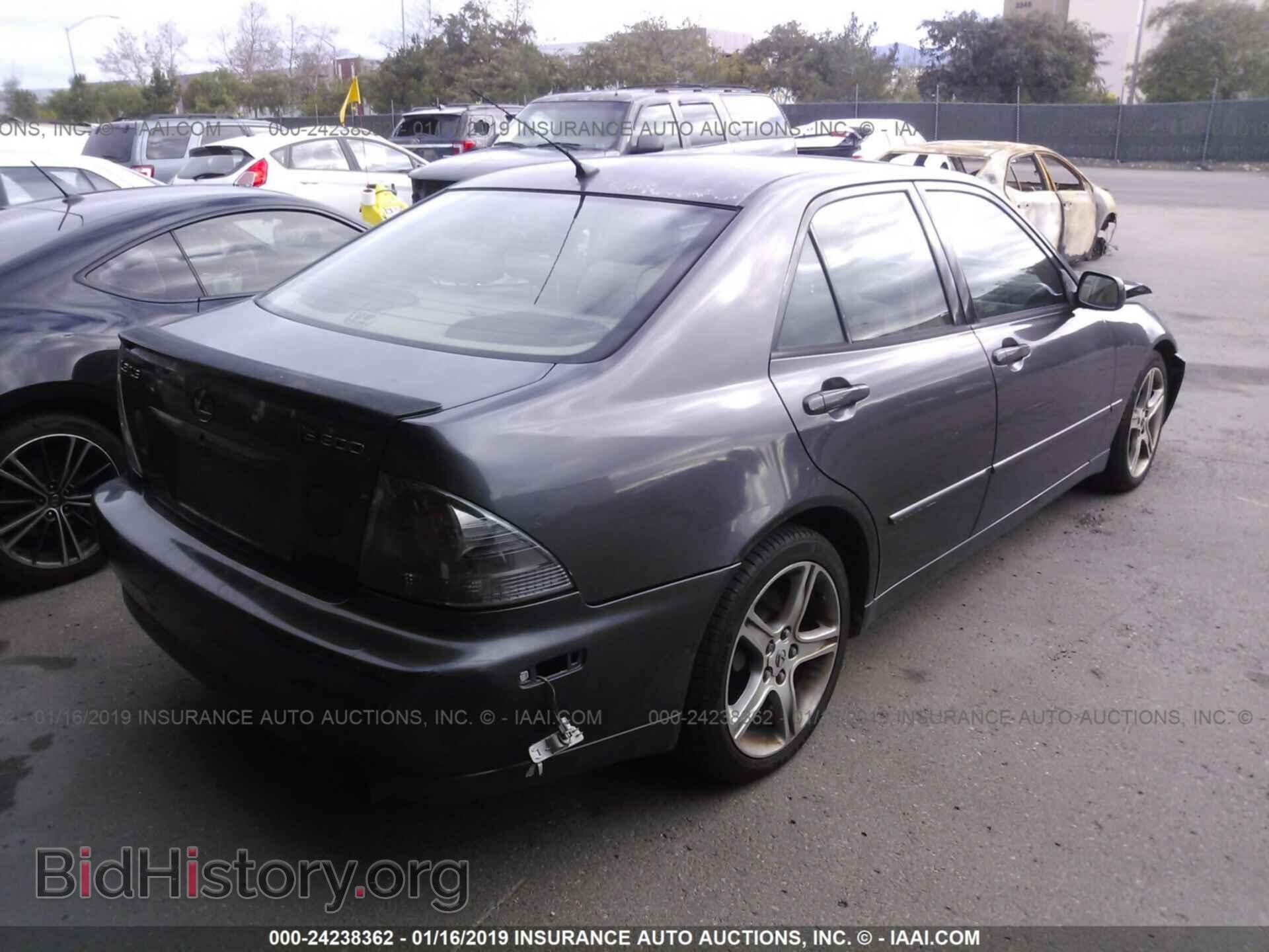 2002 LEXUS IS - VIN: JTHBD192020059767 - Фото 4