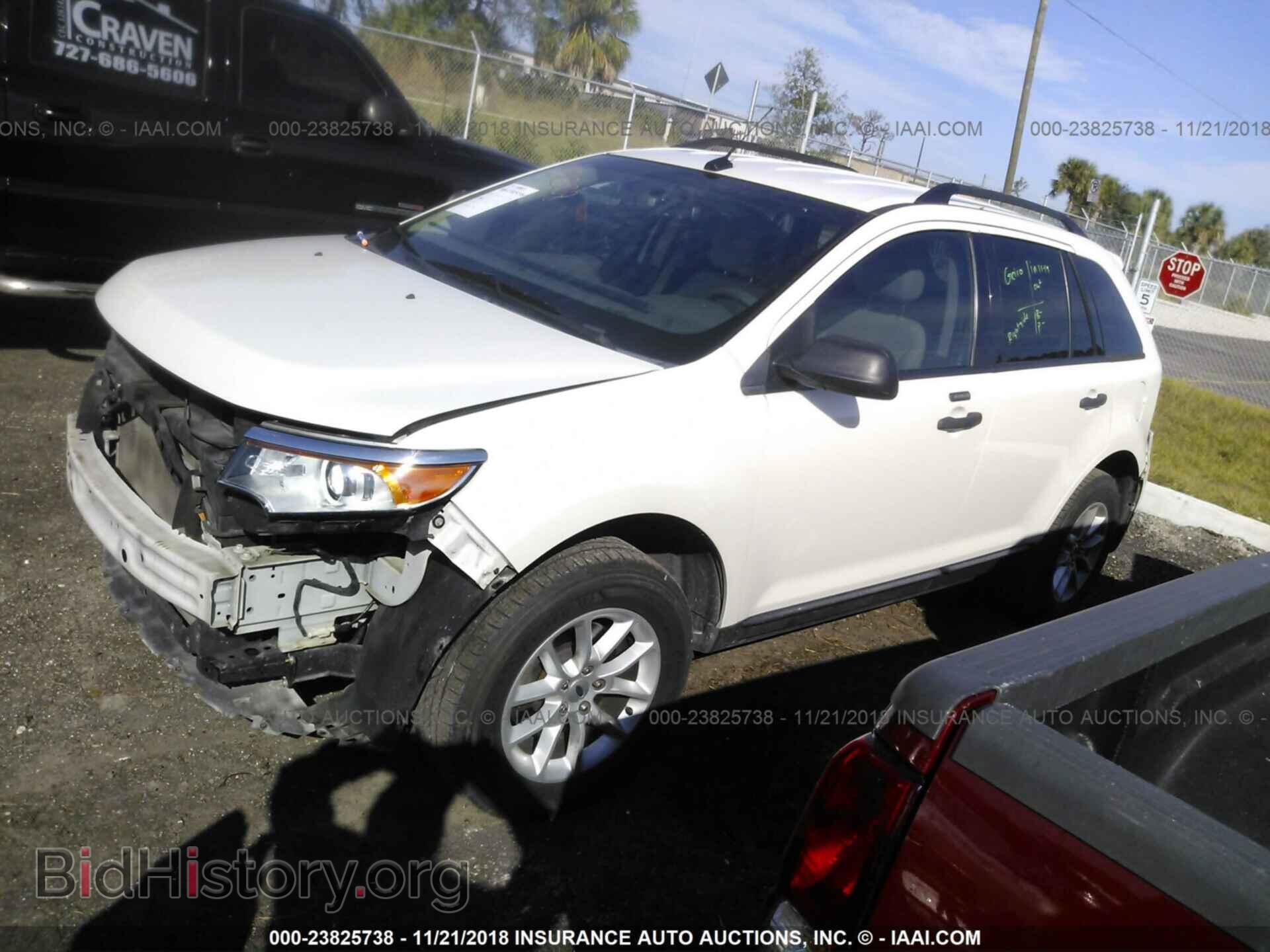 2013 FORD EDGE - VIN: 2FMDK3GC7DBB24344 - Фото 2