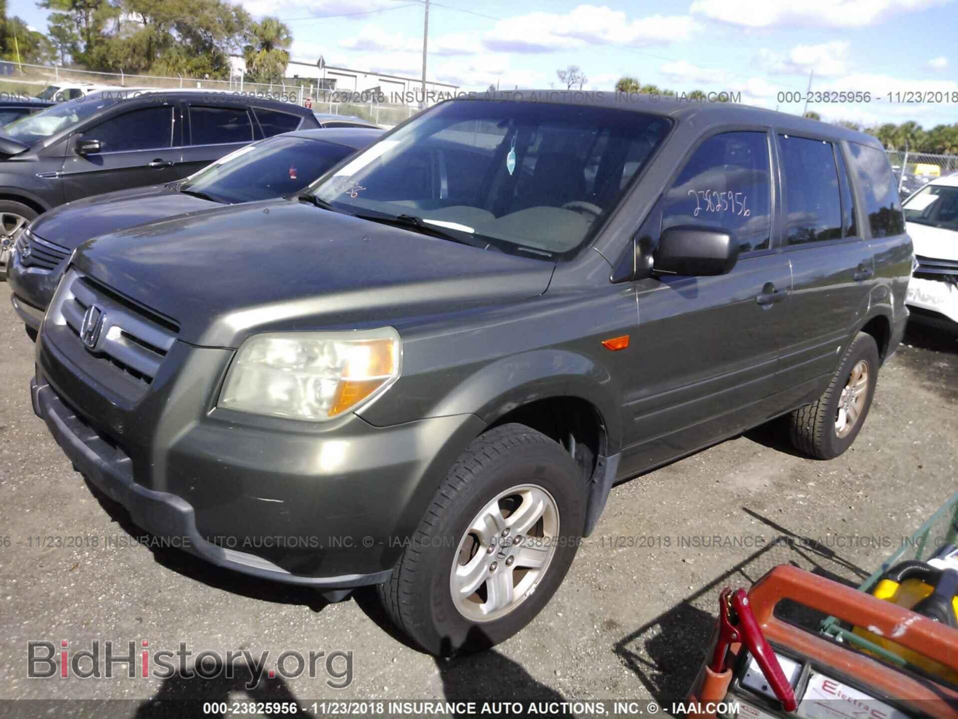2006 HONDA PILOT - VIN: 5FNYF28186B017777 - Фото 2
