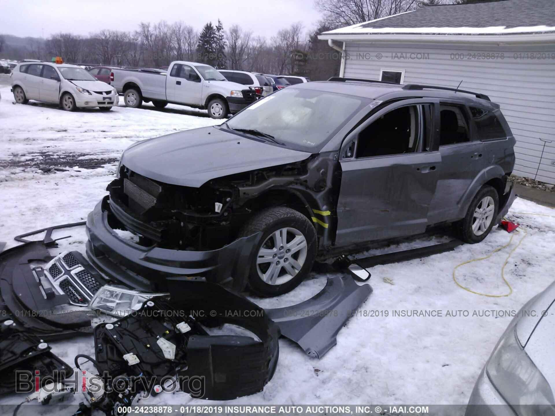 2012 DODGE JOURNEY - VIN: 3C4PDCABXCT342034 - Фото 2