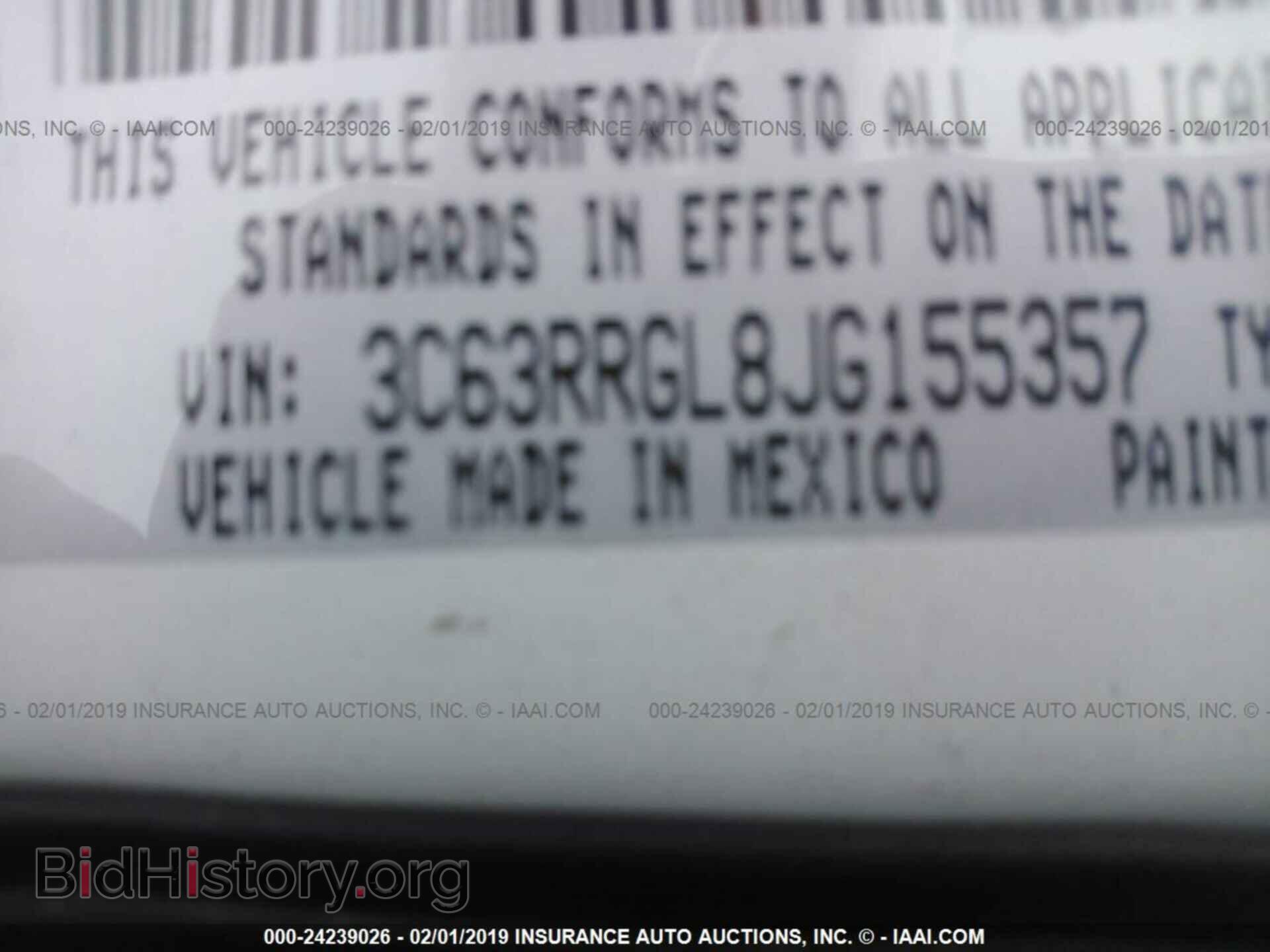 2018 RAM 3500 - VIN: 3C63RRGL8JG155357 - Фото 9
