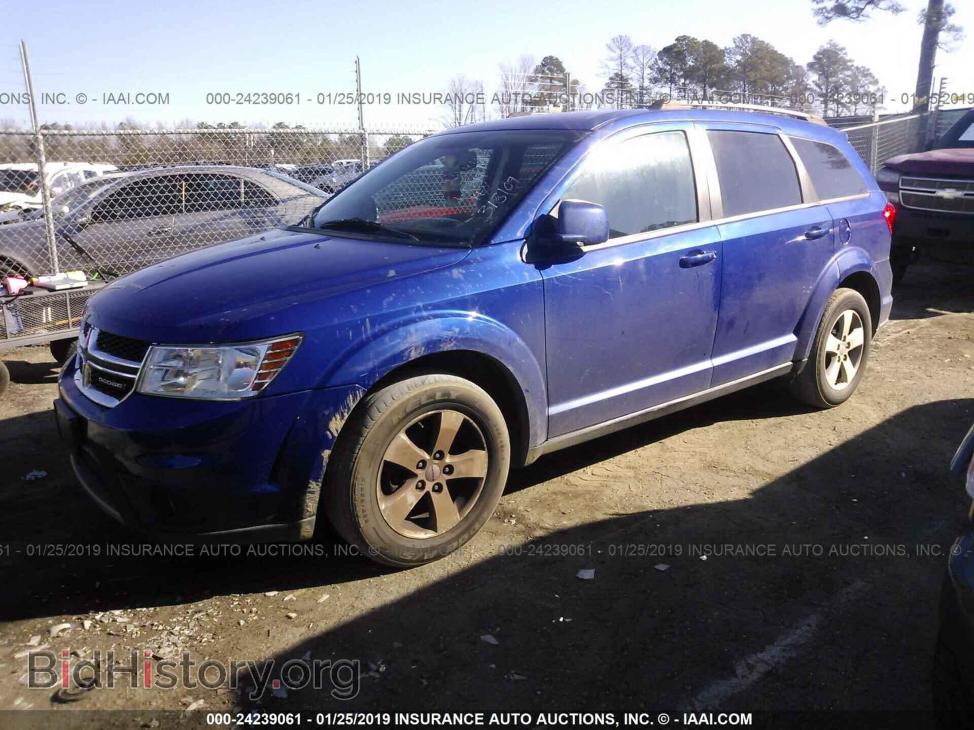 2012 DODGE JOURNEY - VIN: 3C4PDCBG2CT318109 - Фото 2