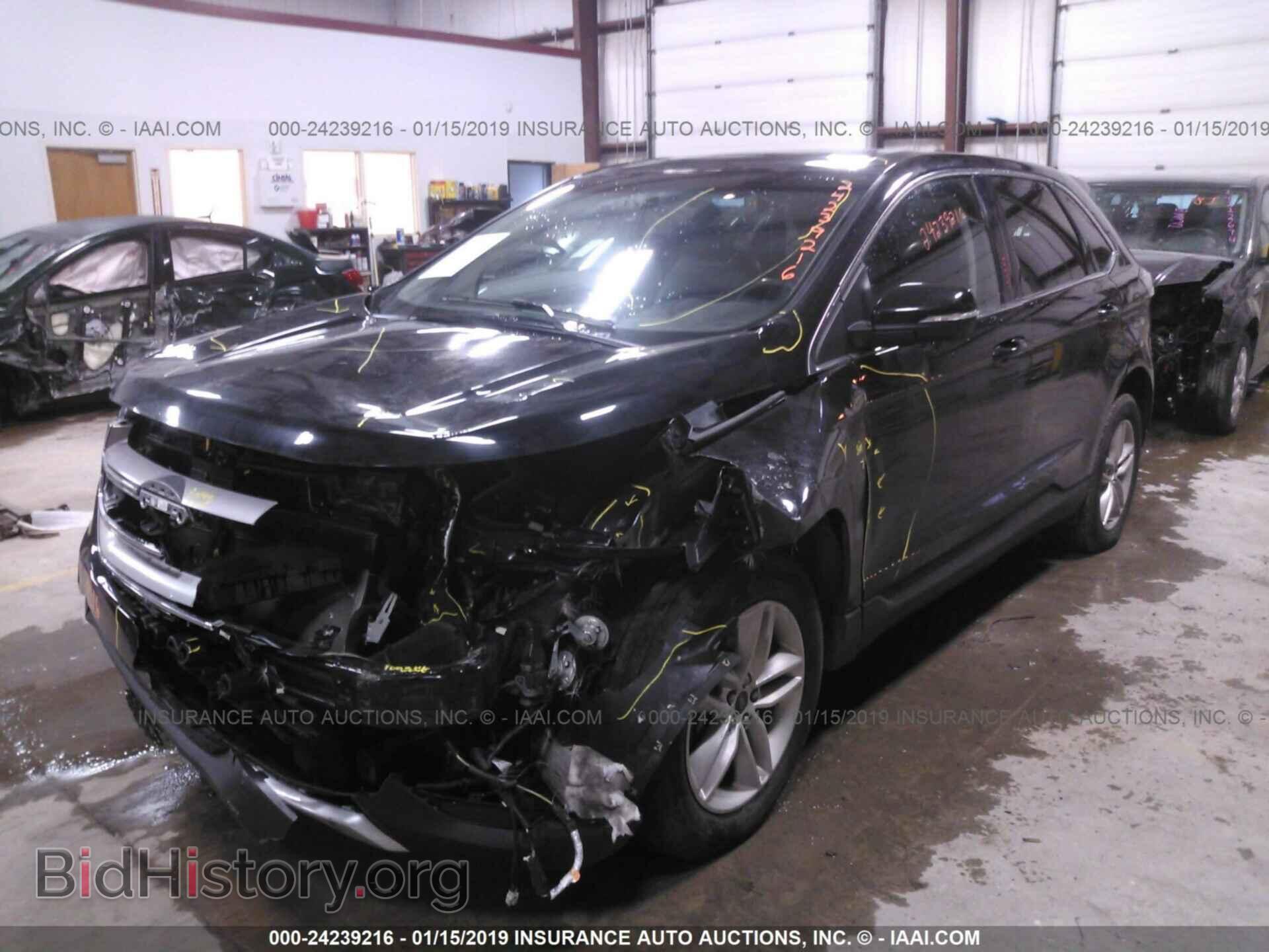 2016 FORD EDGE - VIN: 2FMPK4J82GBB07625 - Фото 2