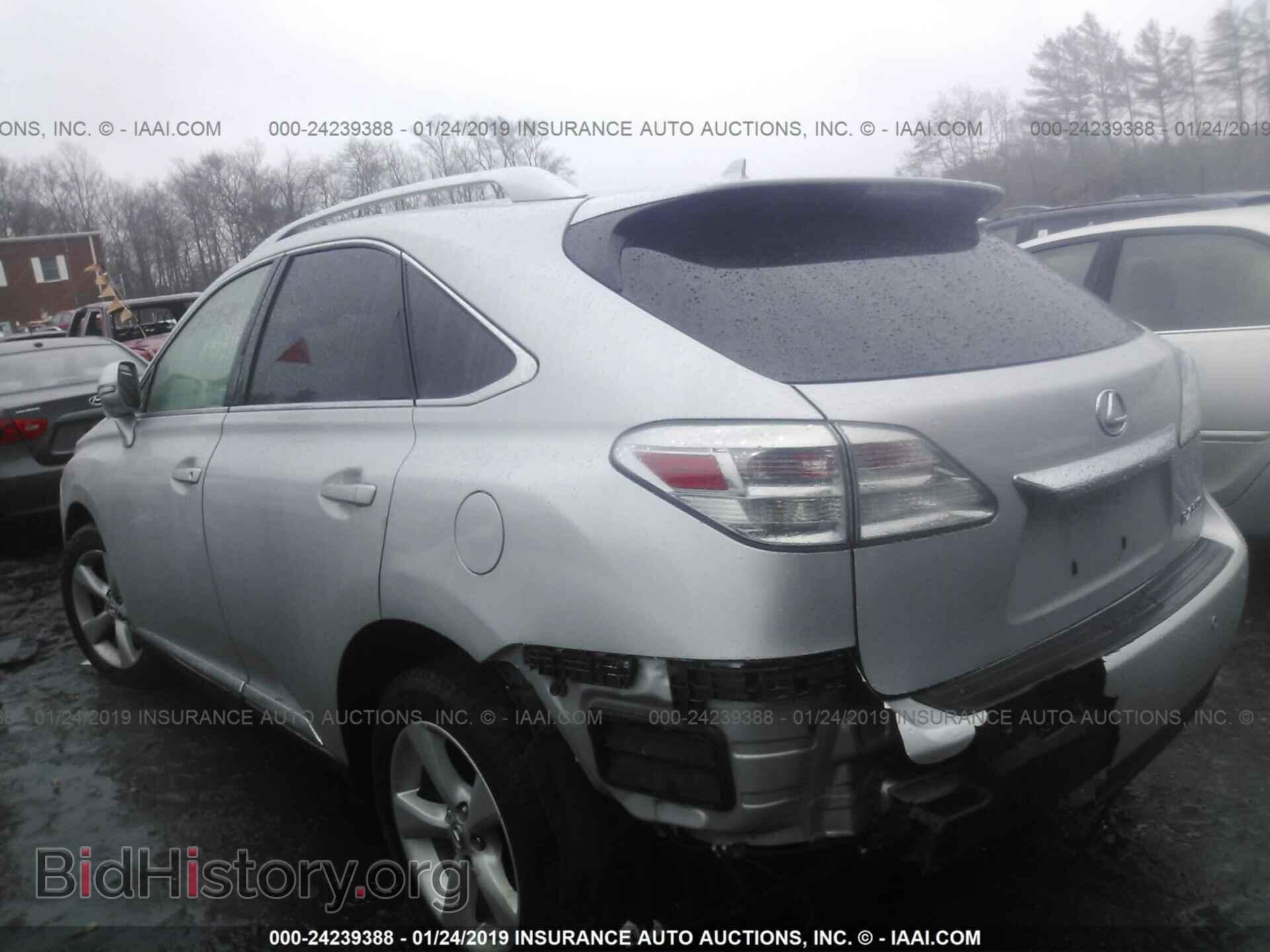 2011 LEXUS RX - VIN: 2T2BK1BA1BC116598 - Фото 3
