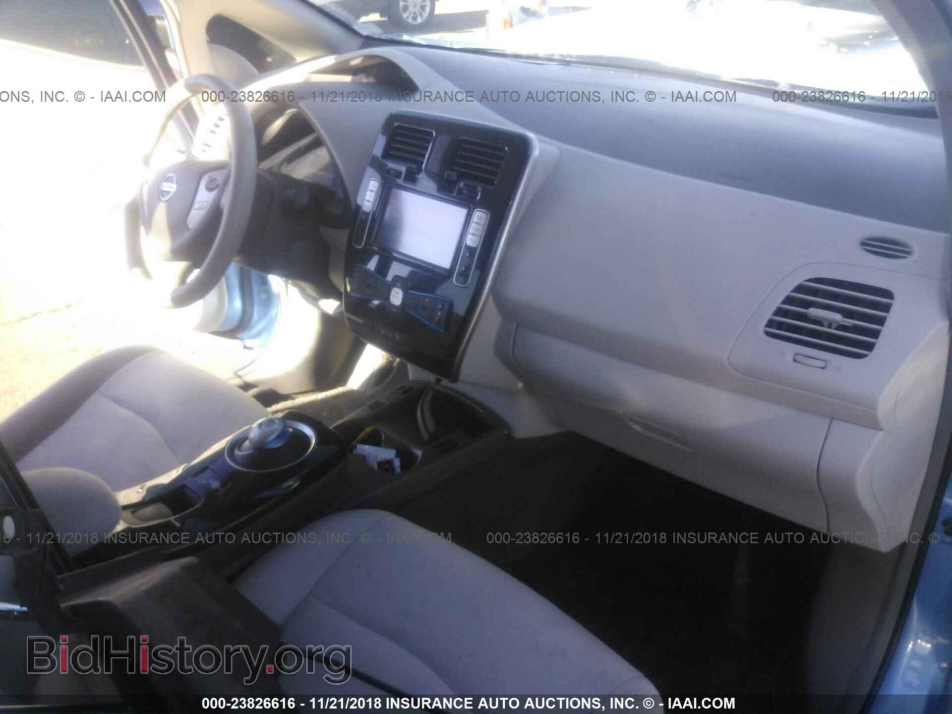 2012 NISSAN LEAF - VIN: JN1AZ0CP3CT021935 - Фото 5