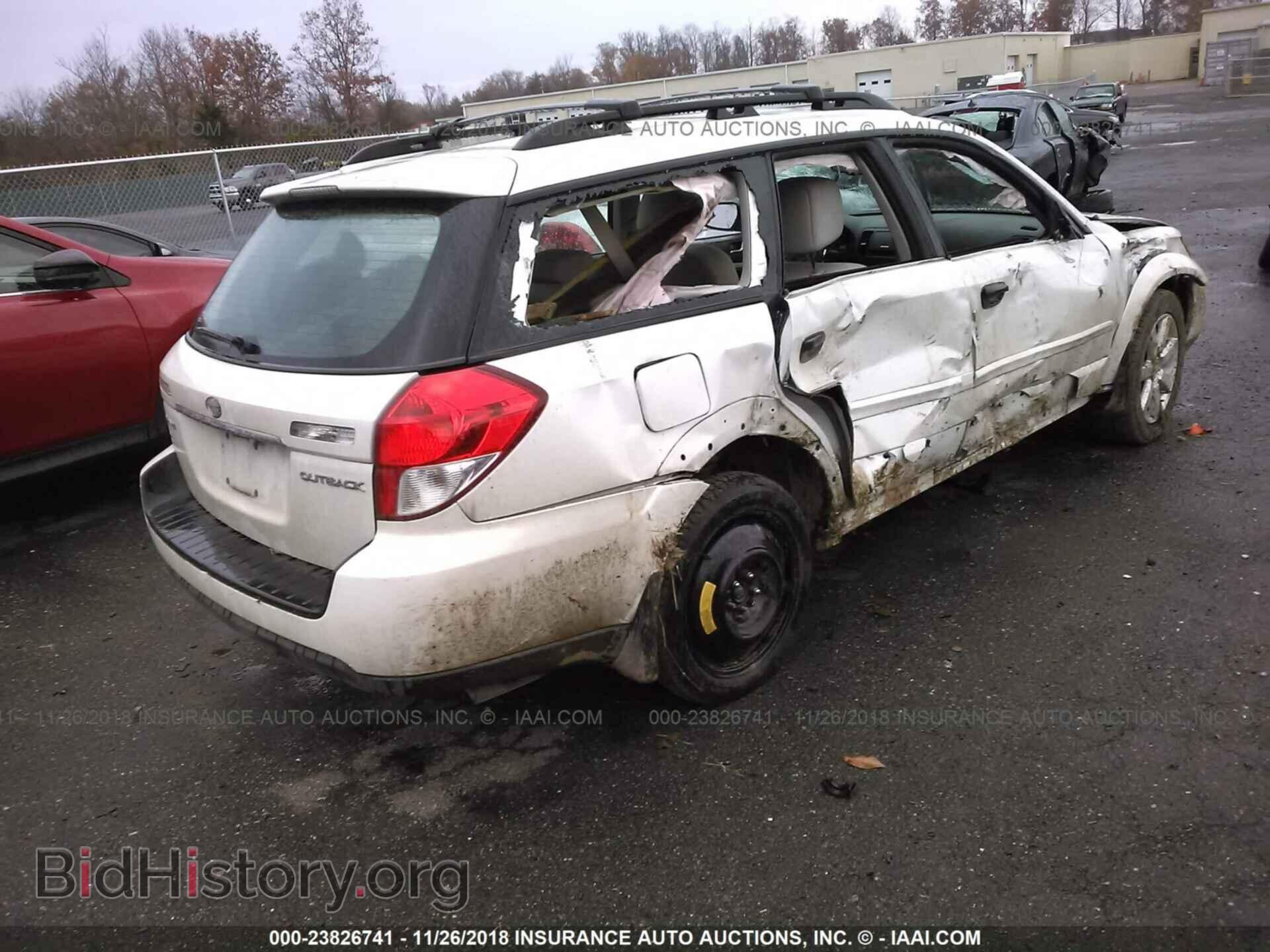 2009 SUBARU OUTBACK - VIN: 4S4BP61C396328583 - Фото 4