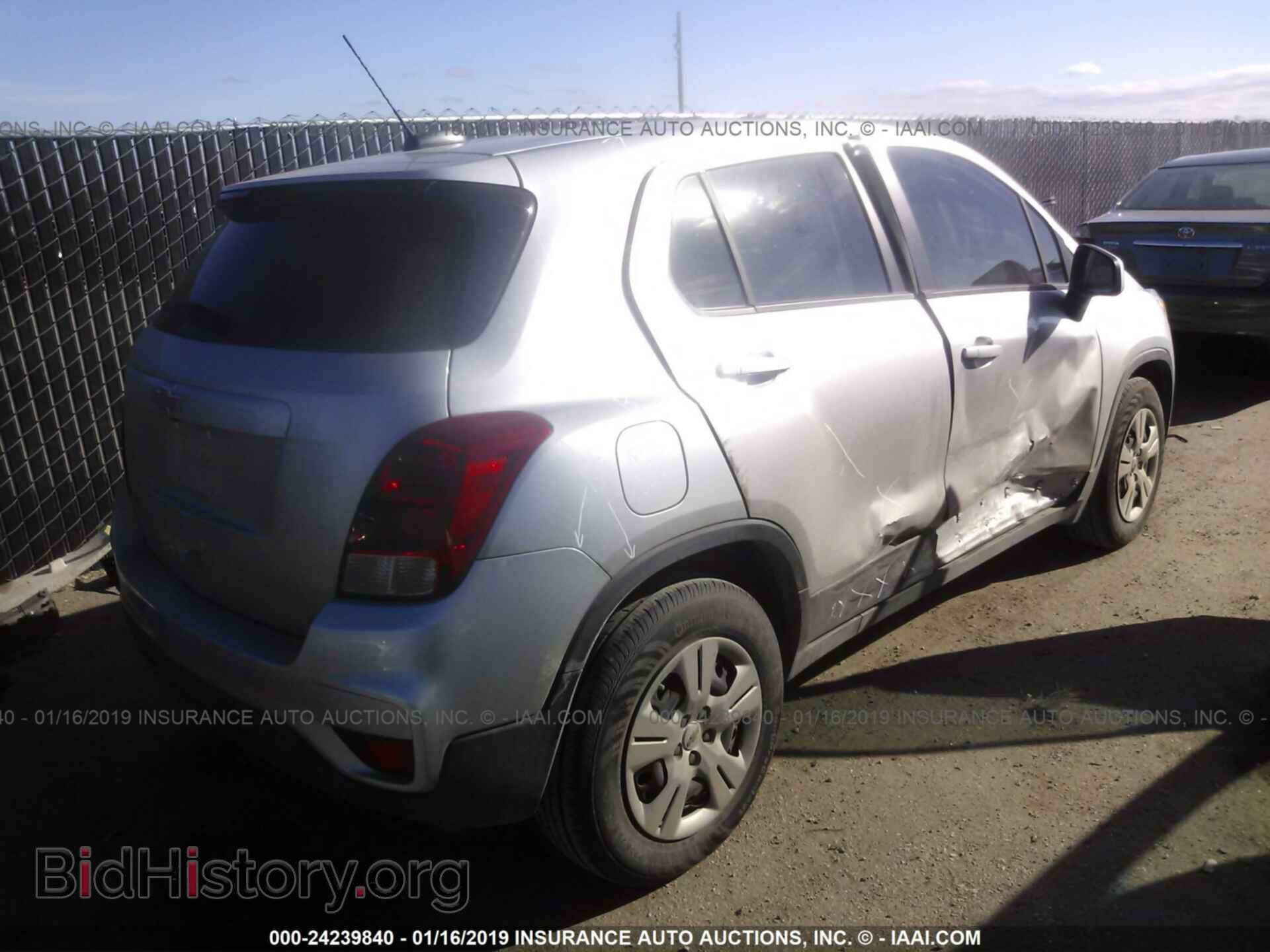 2017 CHEVROLET TRAX - VIN: KL7CJKSB6HB236007 - Фото 4