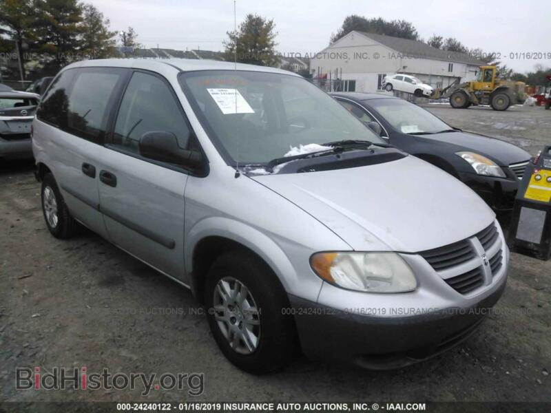 2007 Dodge CARAVAN (VIN 1D4GP25B37B154106) — фото 1 из 10, IAAI, повреждение: задняя часть
