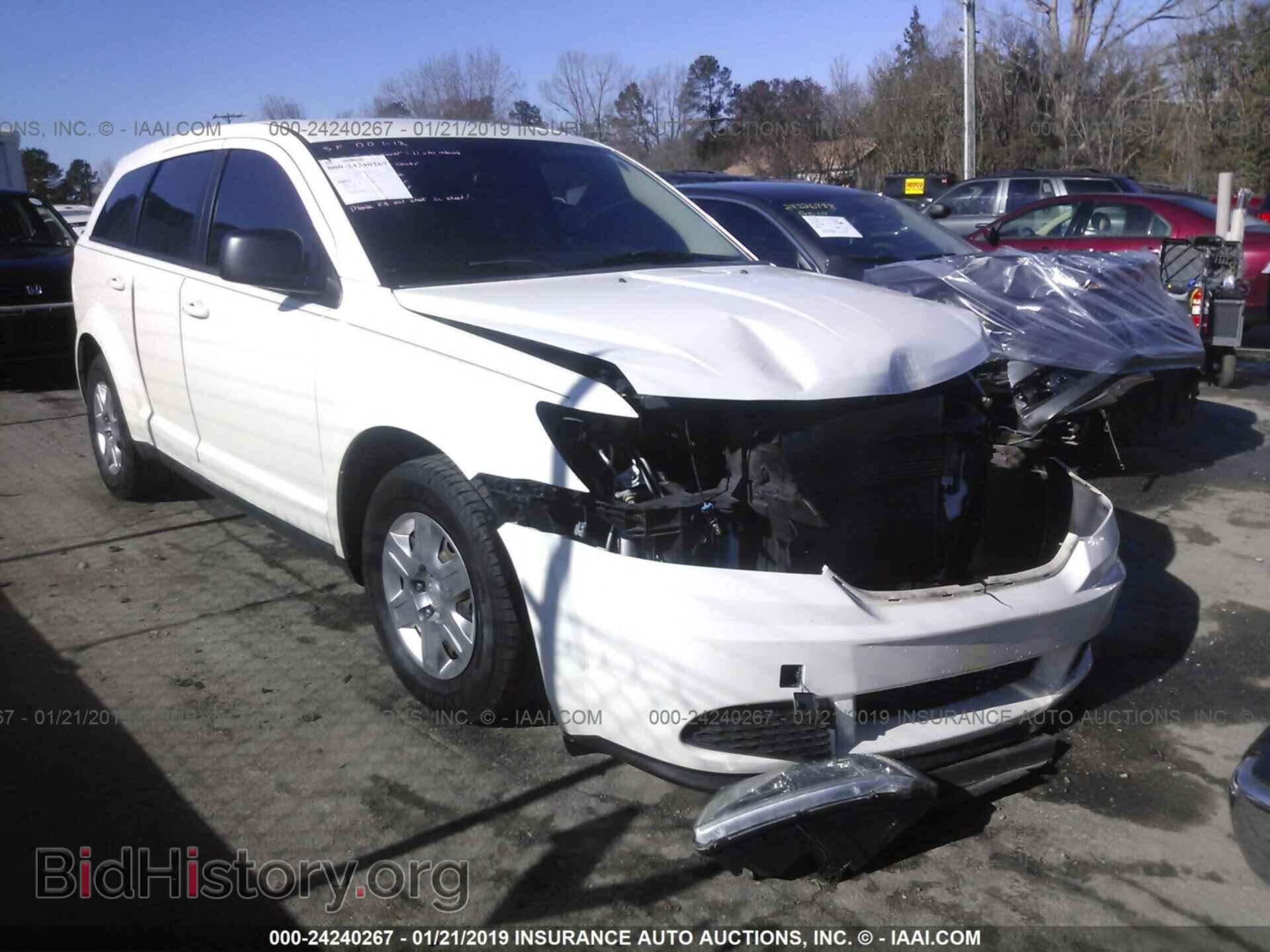 Фотография 3C4PDCAB5CT262415 - DODGE JOURNEY 2012