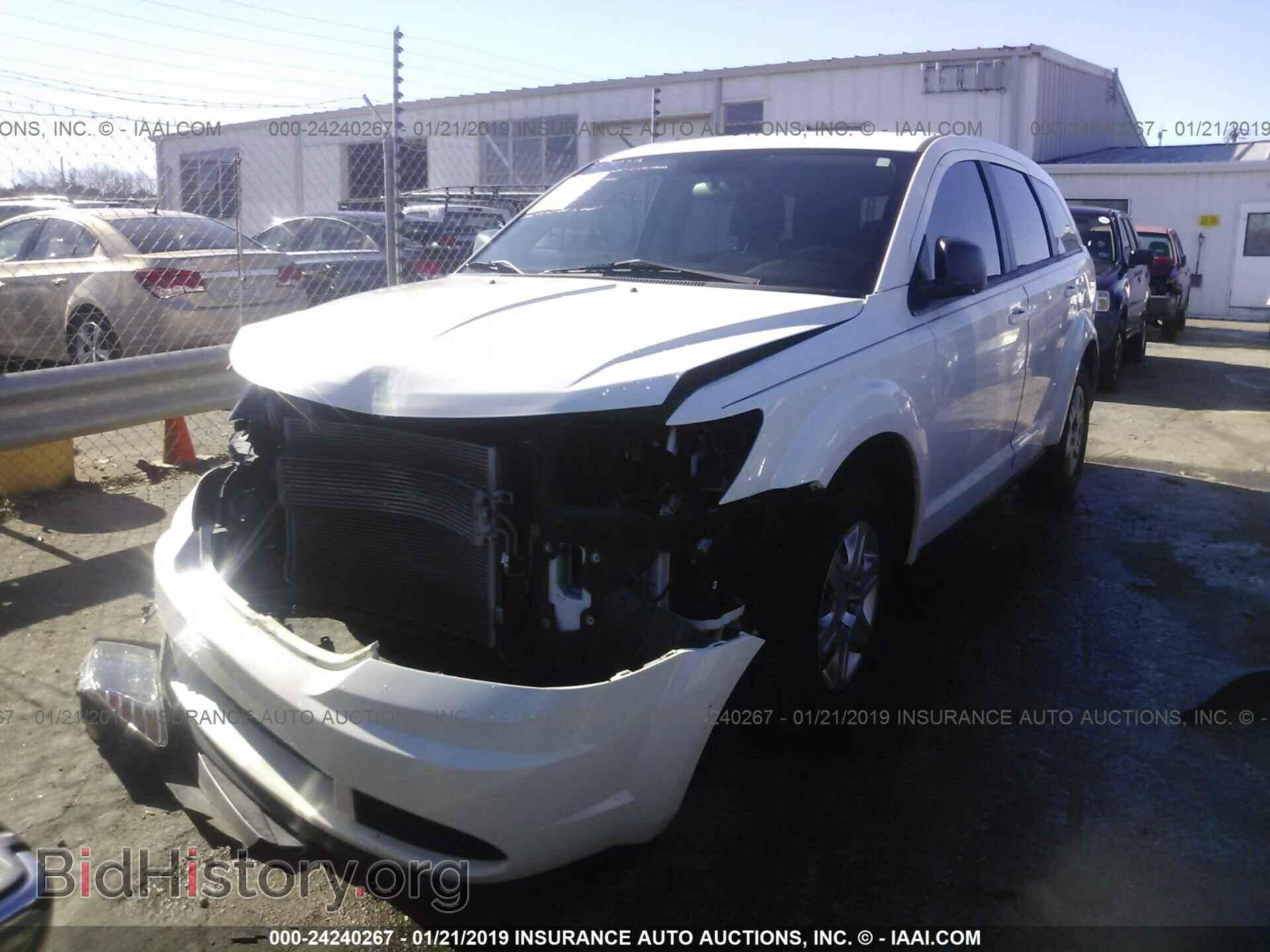 2012 DODGE JOURNEY - VIN: 3C4PDCAB5CT262415 - Фото 2
