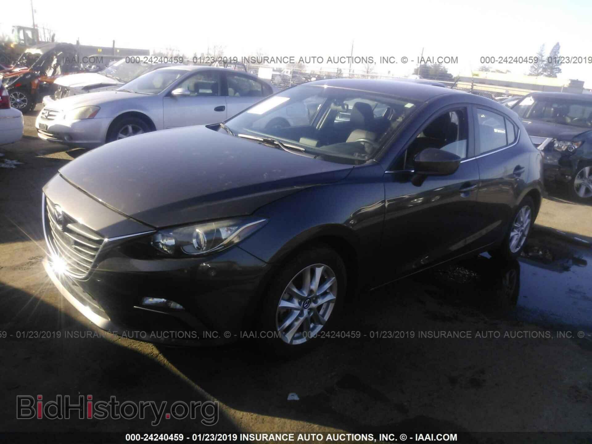 2014 MAZDA 3 - VIN: JM1BM1L72E1209222 - Фото 2