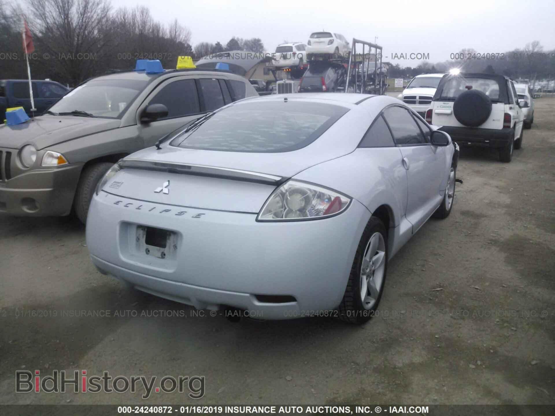 2007 MITSUBISHI ECLIPSE - VIN: 4A3AK24F37E003736 - Photo 4
