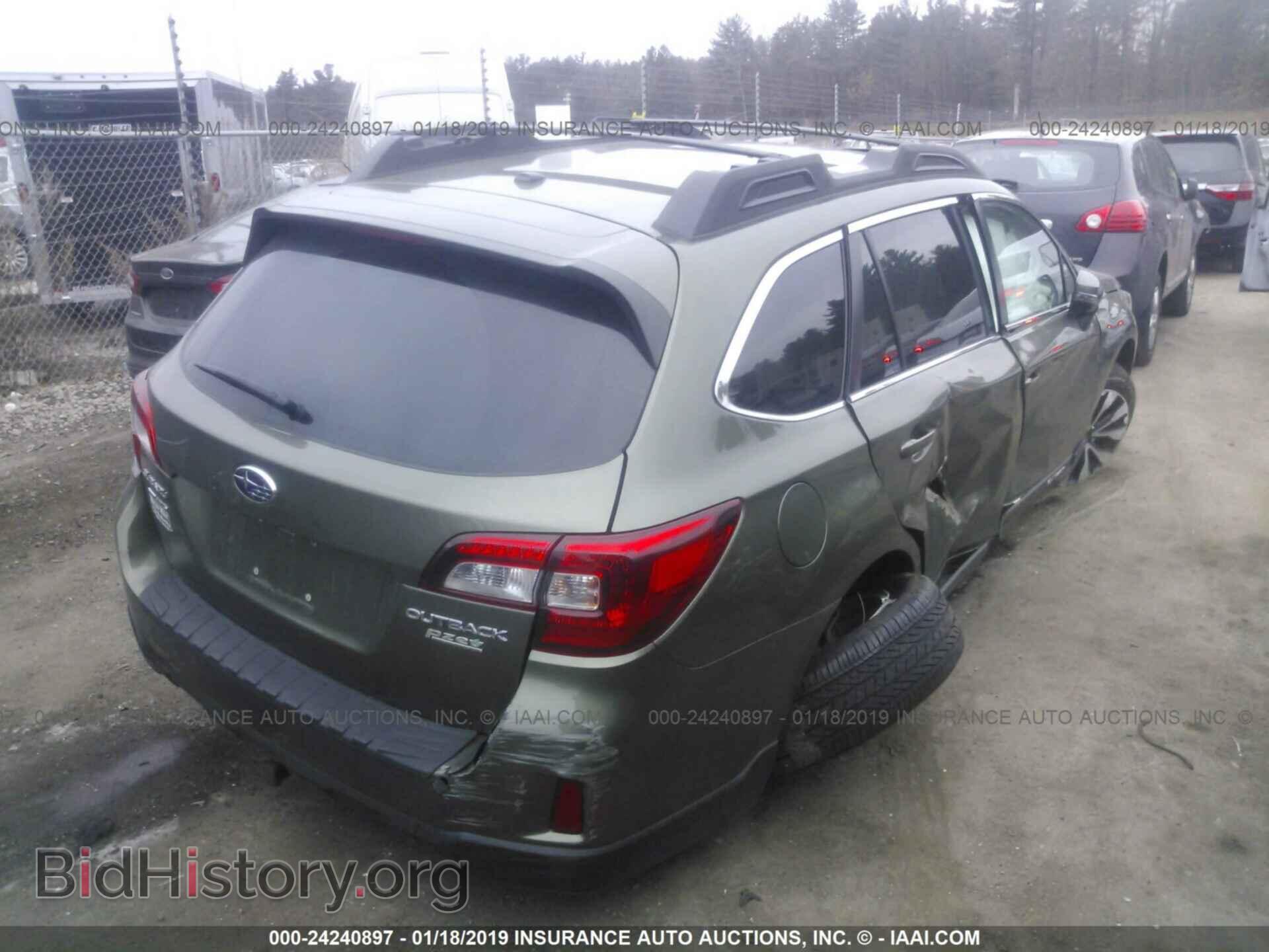 2015 SUBARU OUTBACK - VIN: 4S4BSALC2F3337397 - Photo 4