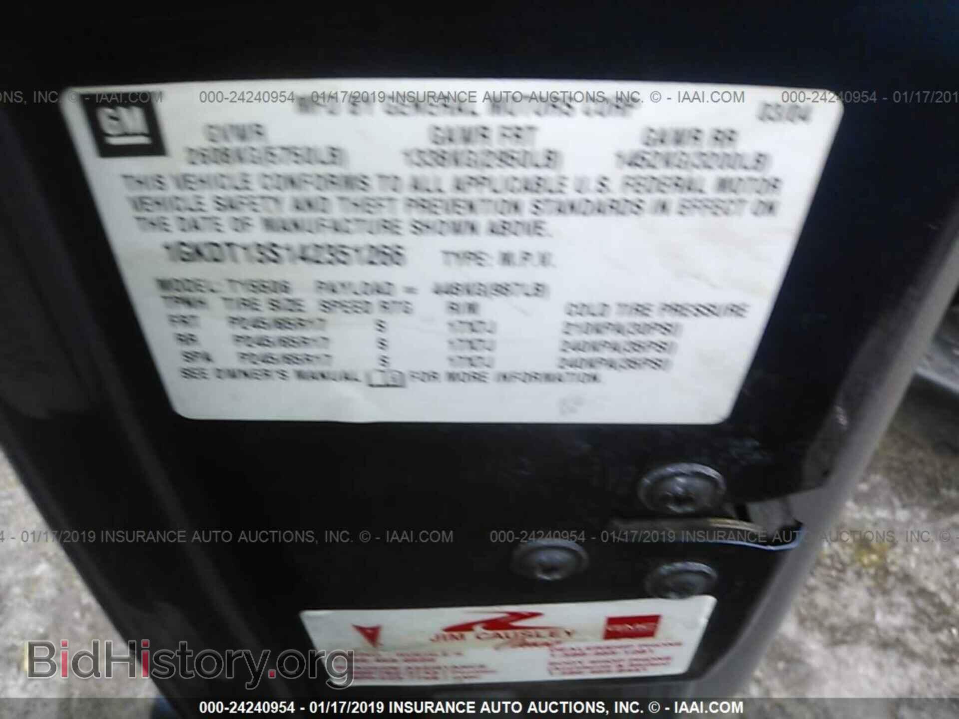 2004 GMC ENVOY - VIN: 1GKDT13S142351266 - Фото 9