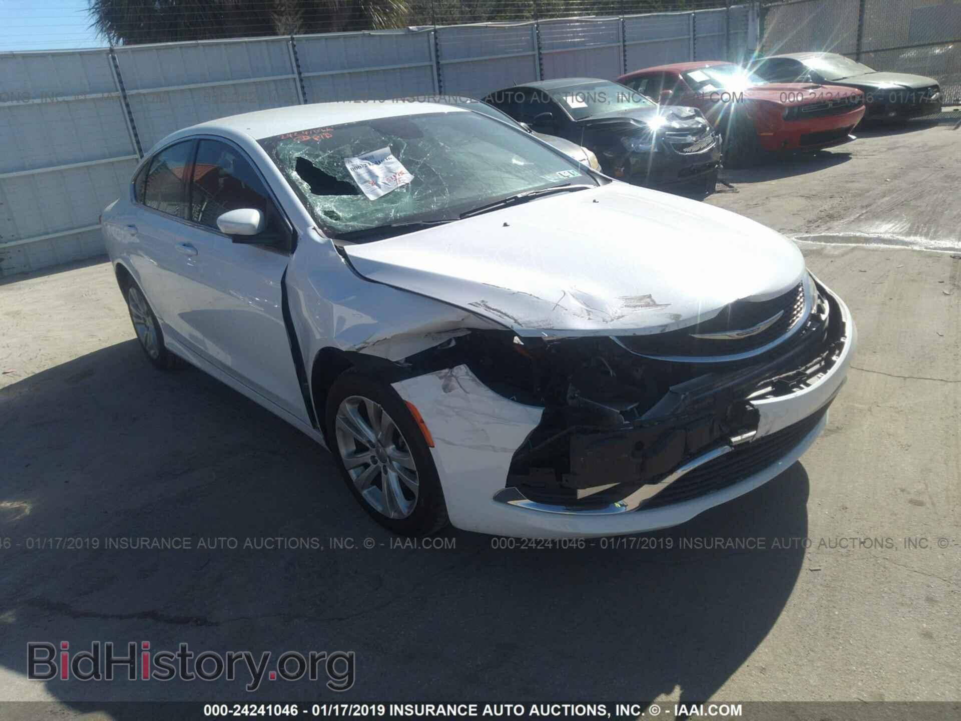 Photo 1C3CCCAB1FN564326 - CHRYSLER 200 2015