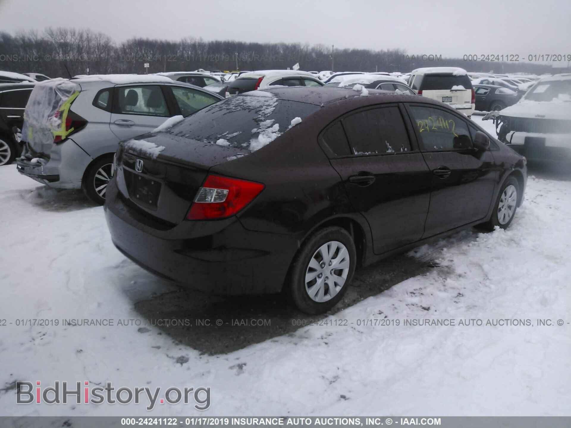 2012 HONDA CIVIC - VIN: 19XFB2F52CE107419 - Photo 4