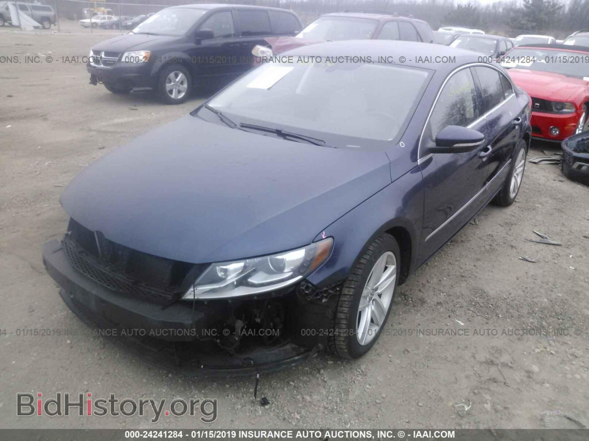 2013 VOLKSWAGEN CC - VIN: WVWBP7AN8DE543175 - Фото 2