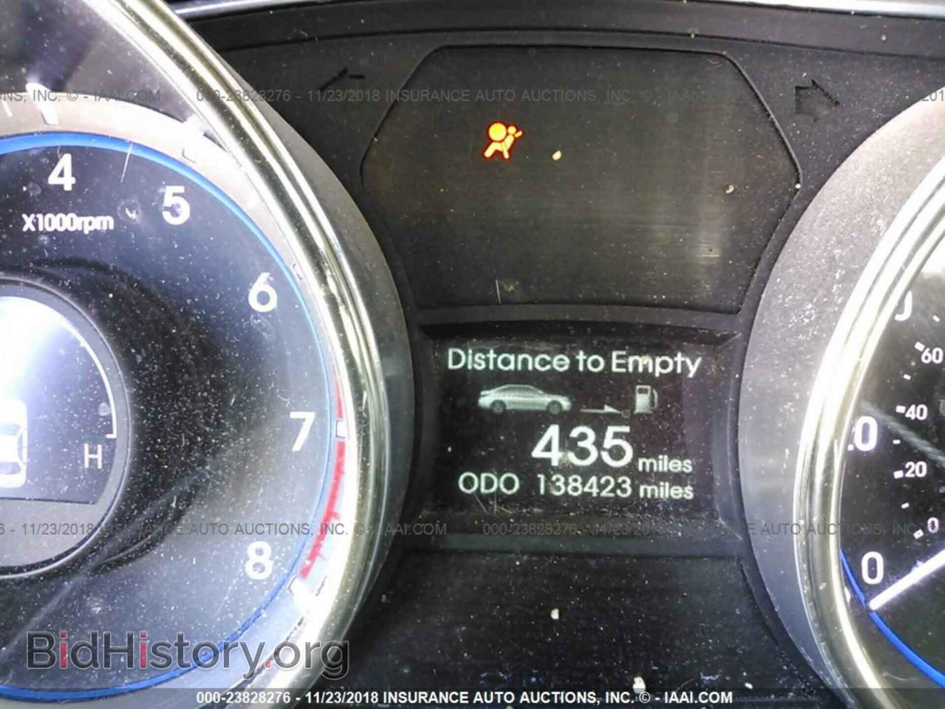 2012 HYUNDAI SONATA - VIN: 5NPEB4AC2CH410659 - Фото 7