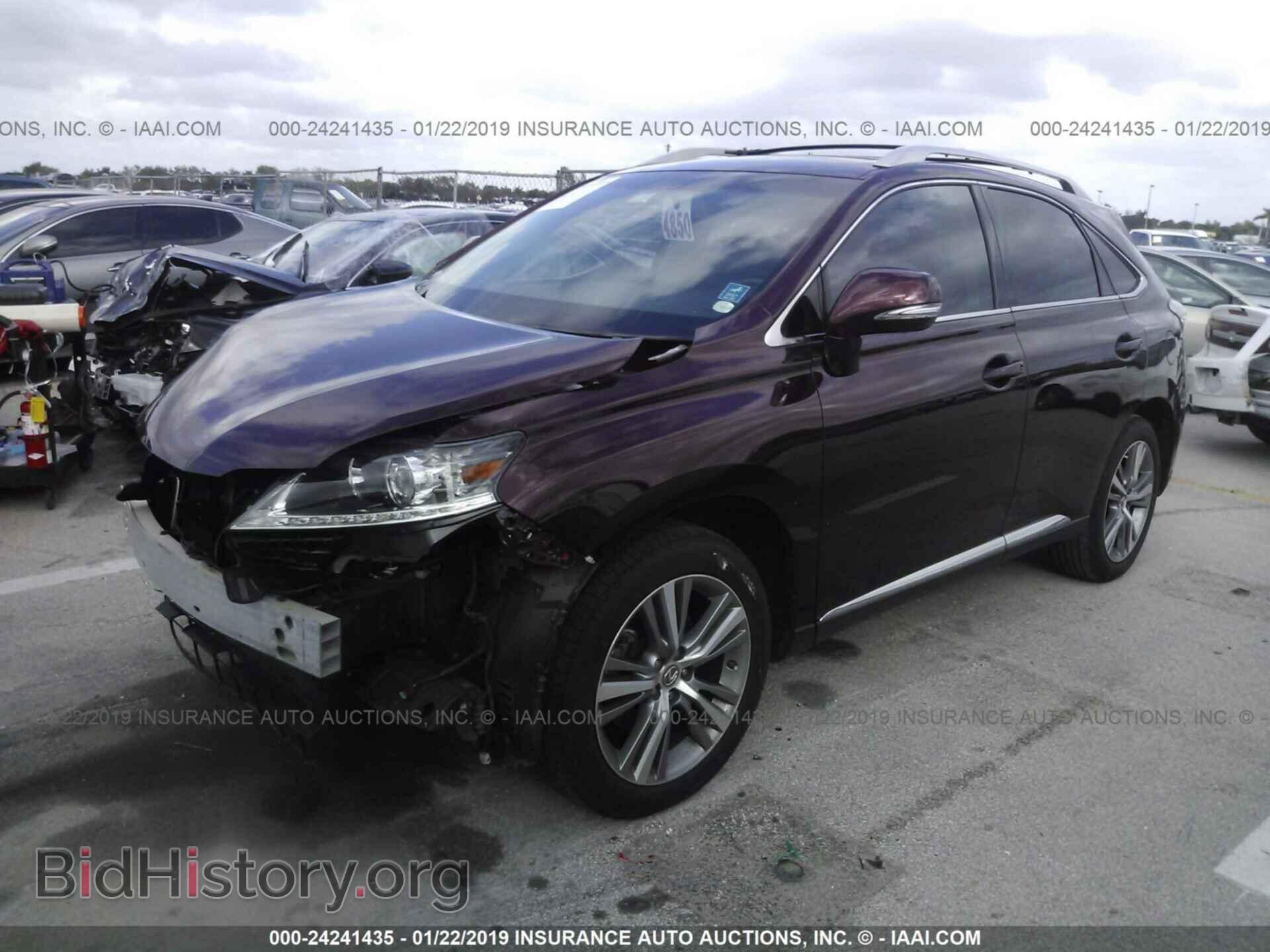 2015 LEXUS RX - VIN: 2T2ZK1BA6FC192399 - Фото 2
